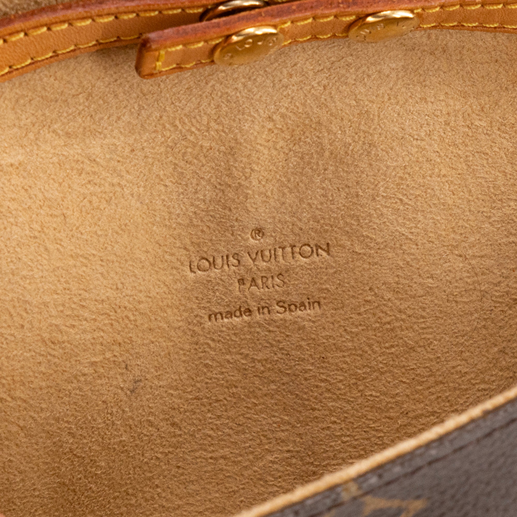 LOUIS VUITTON - Sac à bandoulière Pochette Twin PM Louis Vuitton en toile enduite monogrammée vintage
