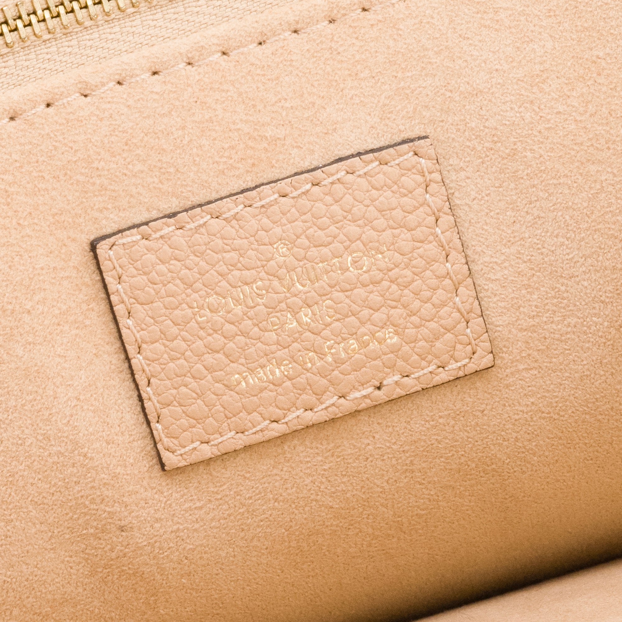 LOUIS VUITTON - Sac à bandoulière Saint Germain Louis Vuitton en cuir grainé beige