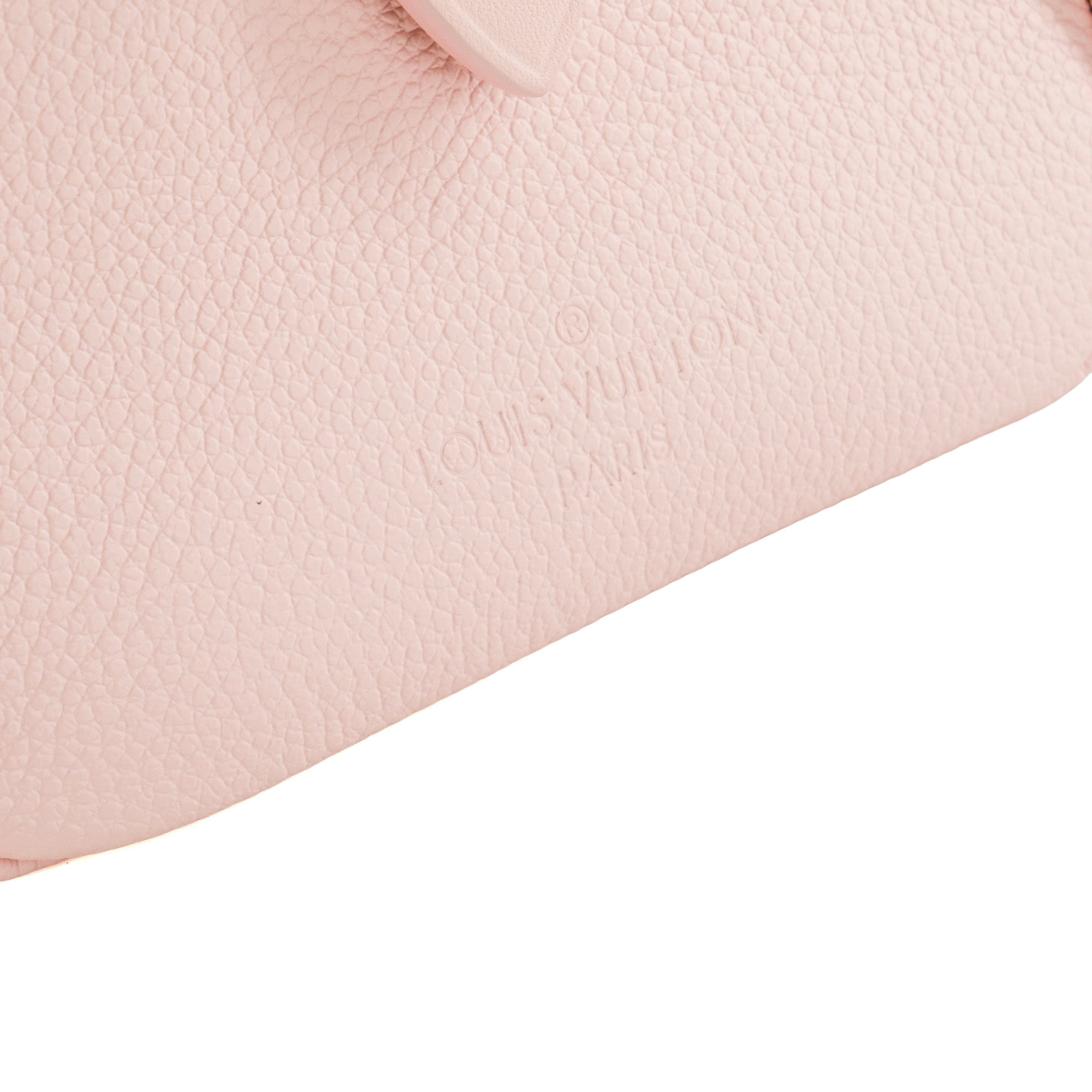 LOUIS VUITTON - Sac à bandoulière Speedy 20 Louis Vuitton en cuir empreinte rose