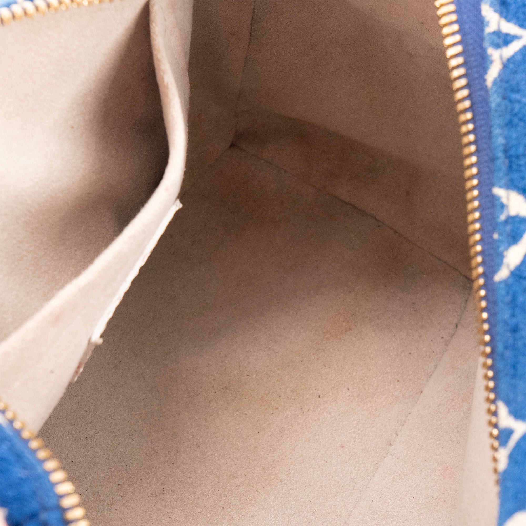 LOUIS VUITTON - Sac à bandoulière Speedy 20 Louis Vuitton en éponge bleue