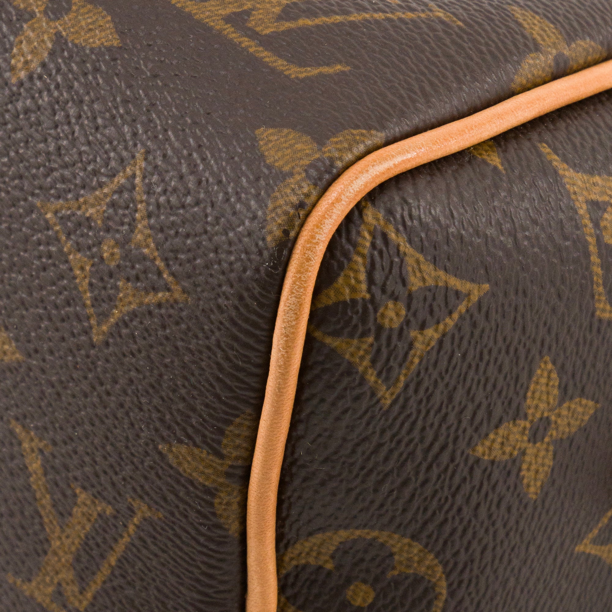 LOUIS VUITTON - Sac à bandoulière Speedy 20 Louis Vuitton en toile enduite monogrammée marron