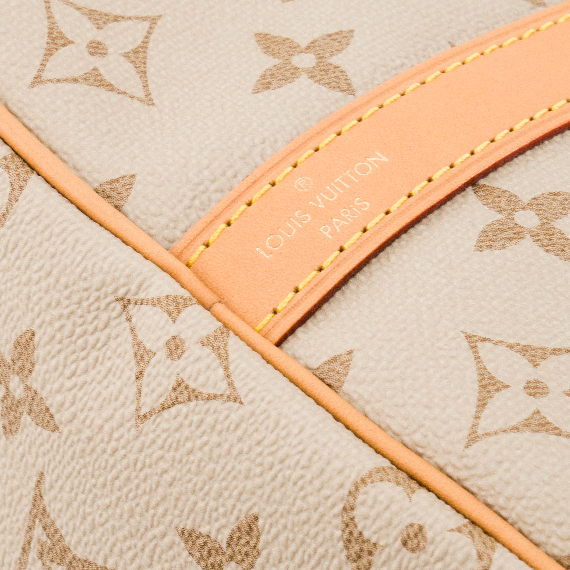LOUIS VUITTON - Sac à bandoulière Speedy 25 Louis Vuitton en toile enduite Monopaname édition limitée