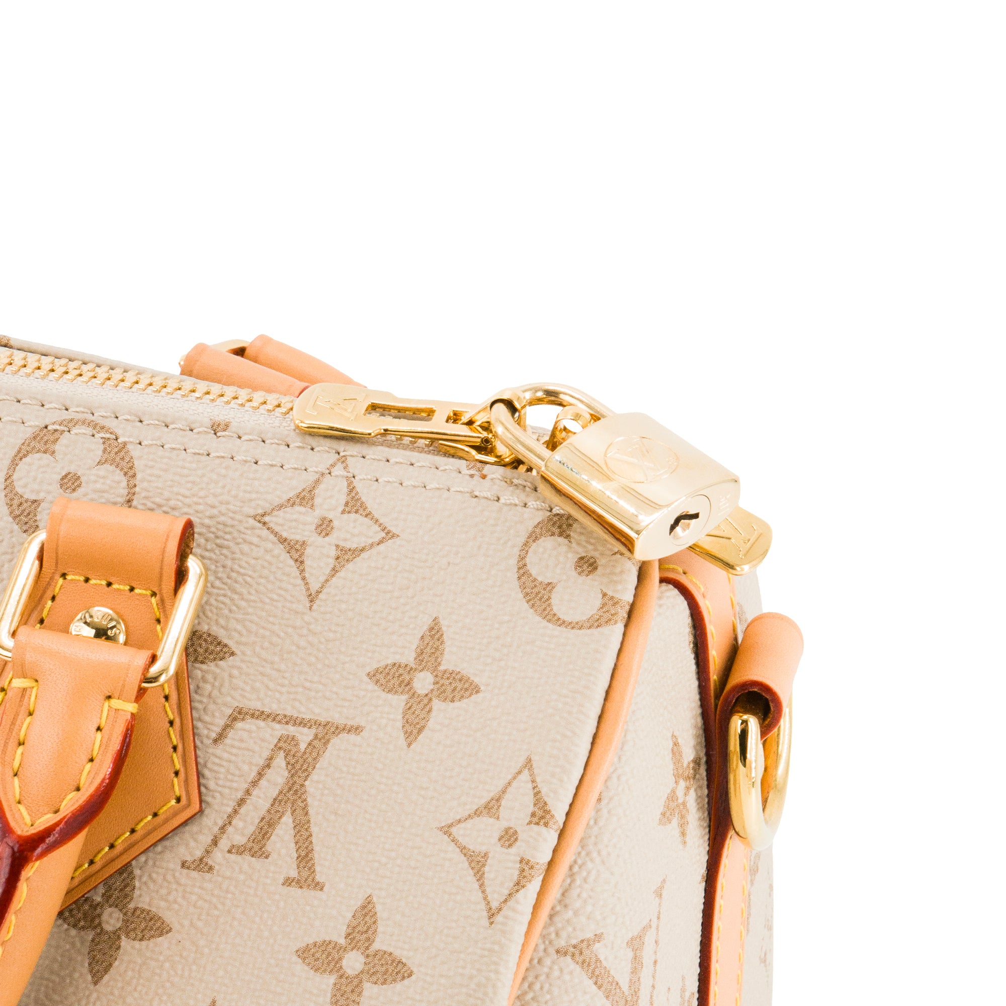 LOUIS VUITTON - Sac à bandoulière Speedy 25 Louis Vuitton en toile enduite Monopaname édition limitée