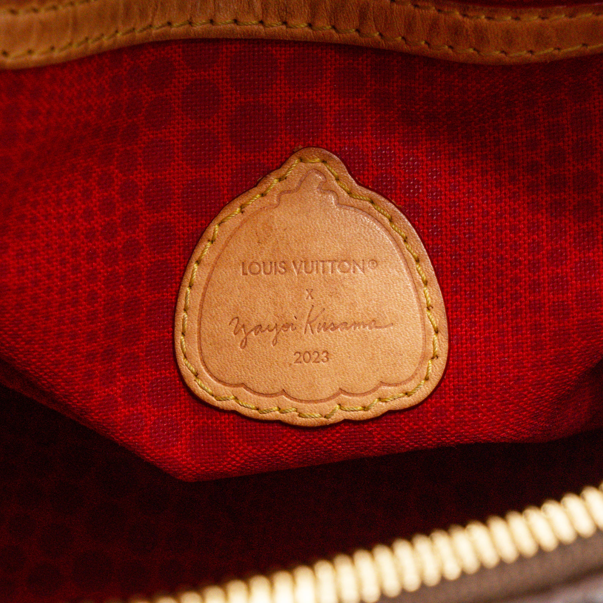LOUIS VUITTON - Sac à bandoulière Speedy 25 Louis Vuitton x Yayoi Kusama en toile enduite monogrammée et pois multicolores édition limitée
