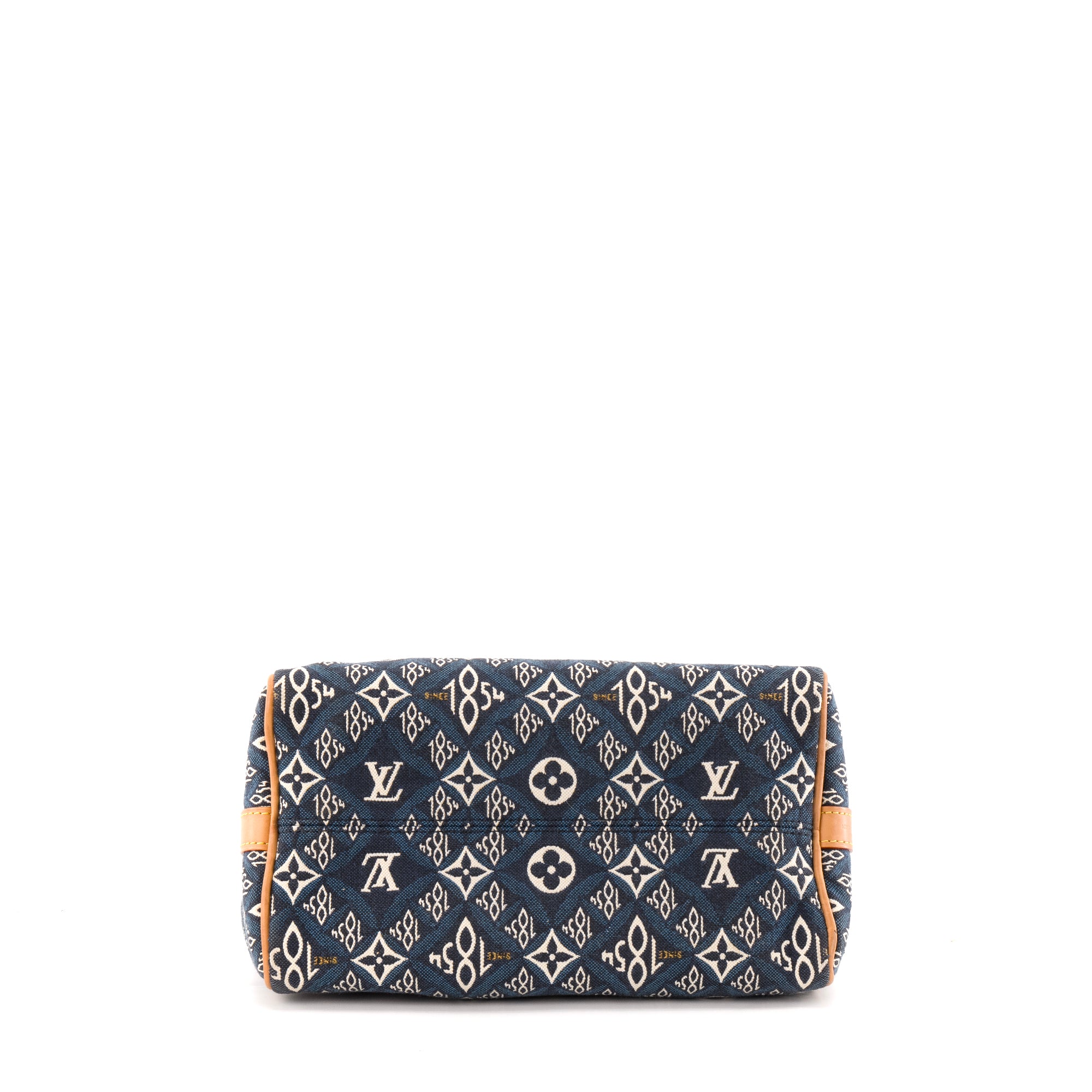 LOUIS VUITTON - Sac à bandoulière Speedy 25 Since 1854 Louis Vuitton en toile denim édition limitée