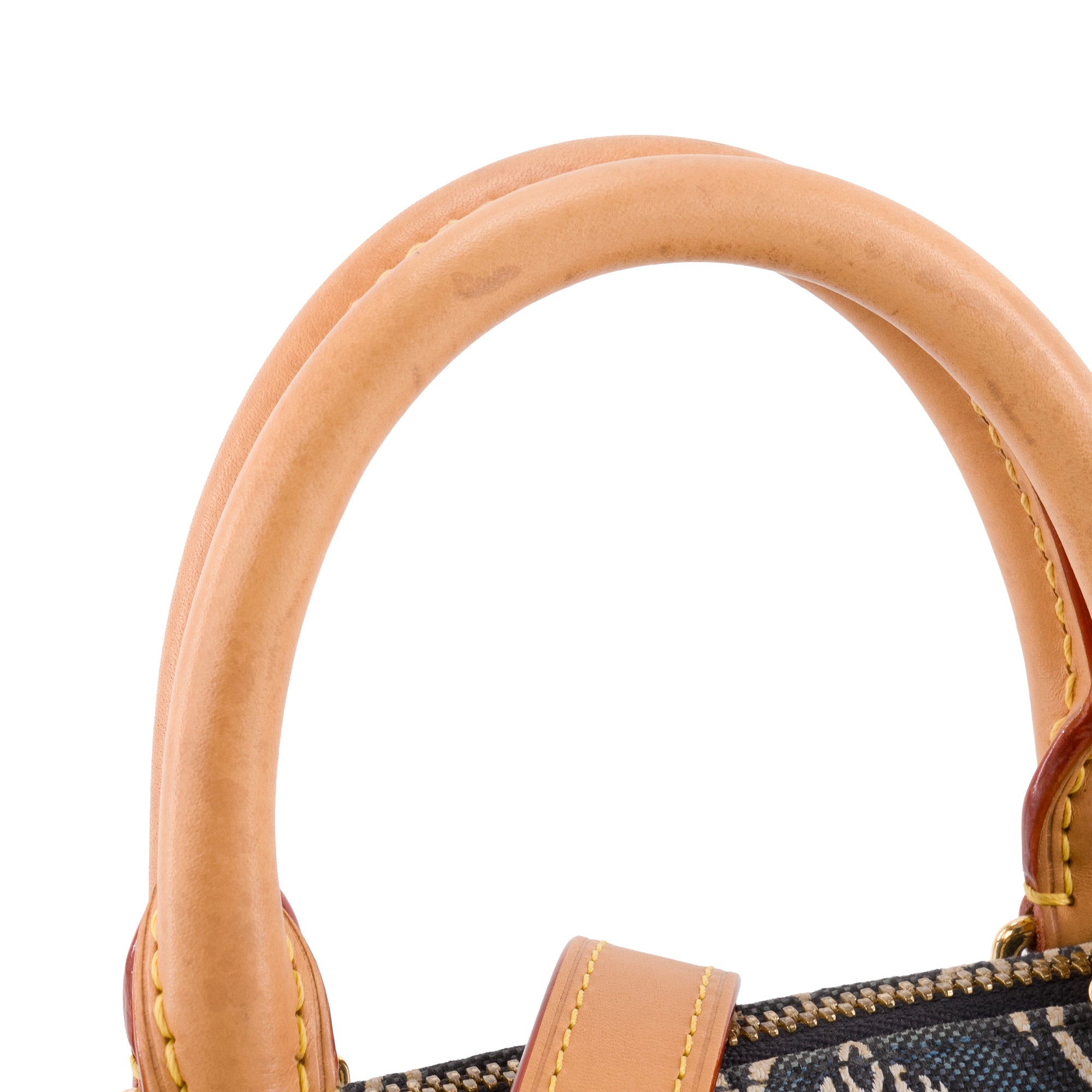 LOUIS VUITTON - Sac à bandoulière Speedy 25 Since 1854 Louis Vuitton en toile denim édition limitée