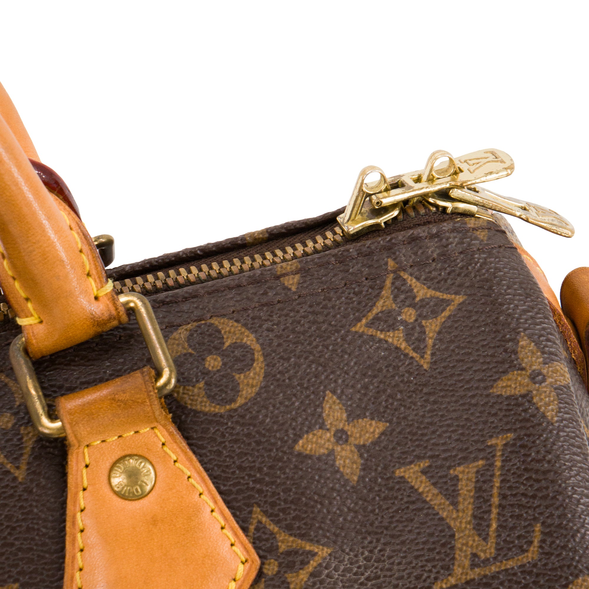 LOUIS VUITTON - Sac à bandoulière Speedy 30 bandoulière World Tour Louis Vuitton en toile enduite monogrammée édition limitée