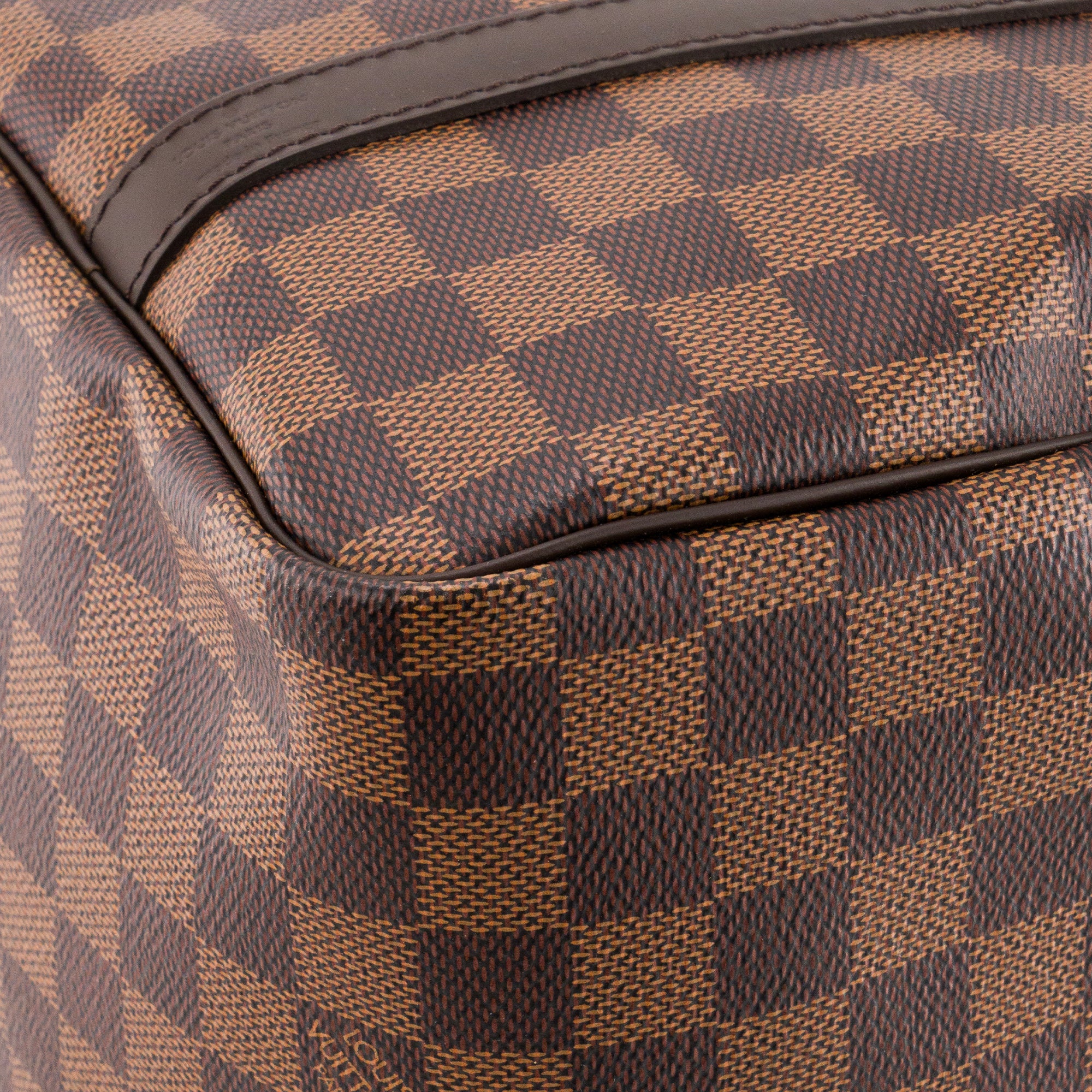 LOUIS VUITTON - Sac à bandoulière Speedy 30 Louis Vuitton en toile enduite damier ébène