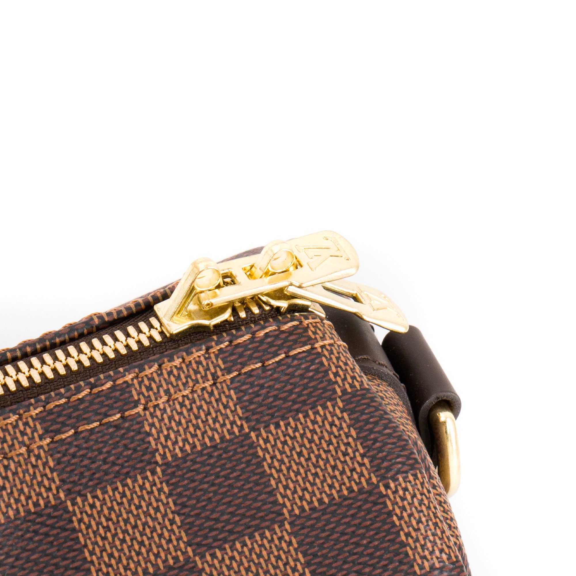 LOUIS VUITTON - Sac à bandoulière Speedy 30 Louis Vuitton en toile enduite damier ébène