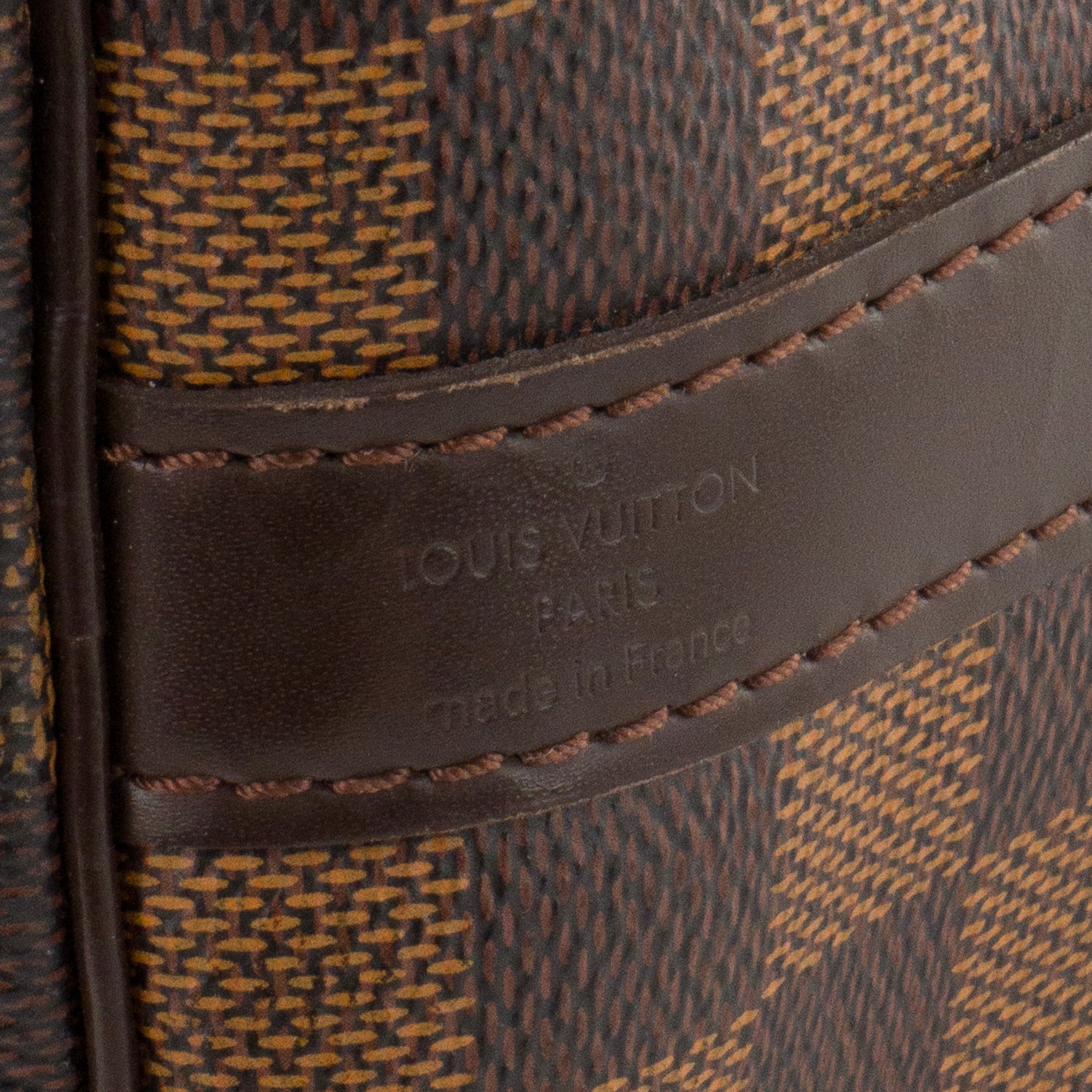 LOUIS VUITTON - Sac à bandoulière Speedy 30 Louis Vuitton en toile enduite damier ébène