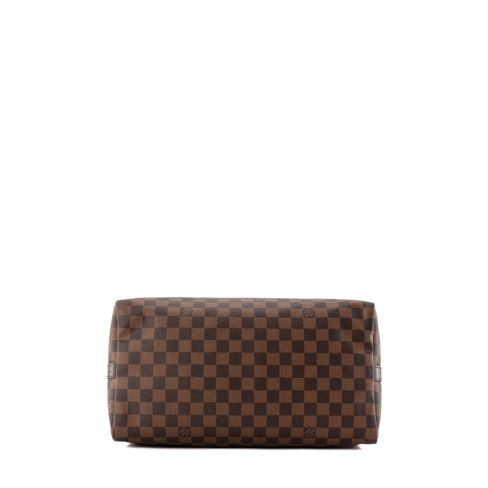 LOUIS VUITTON - Sac à bandoulière Speedy 35 Louis Vuitton en toile enduite damier ébène