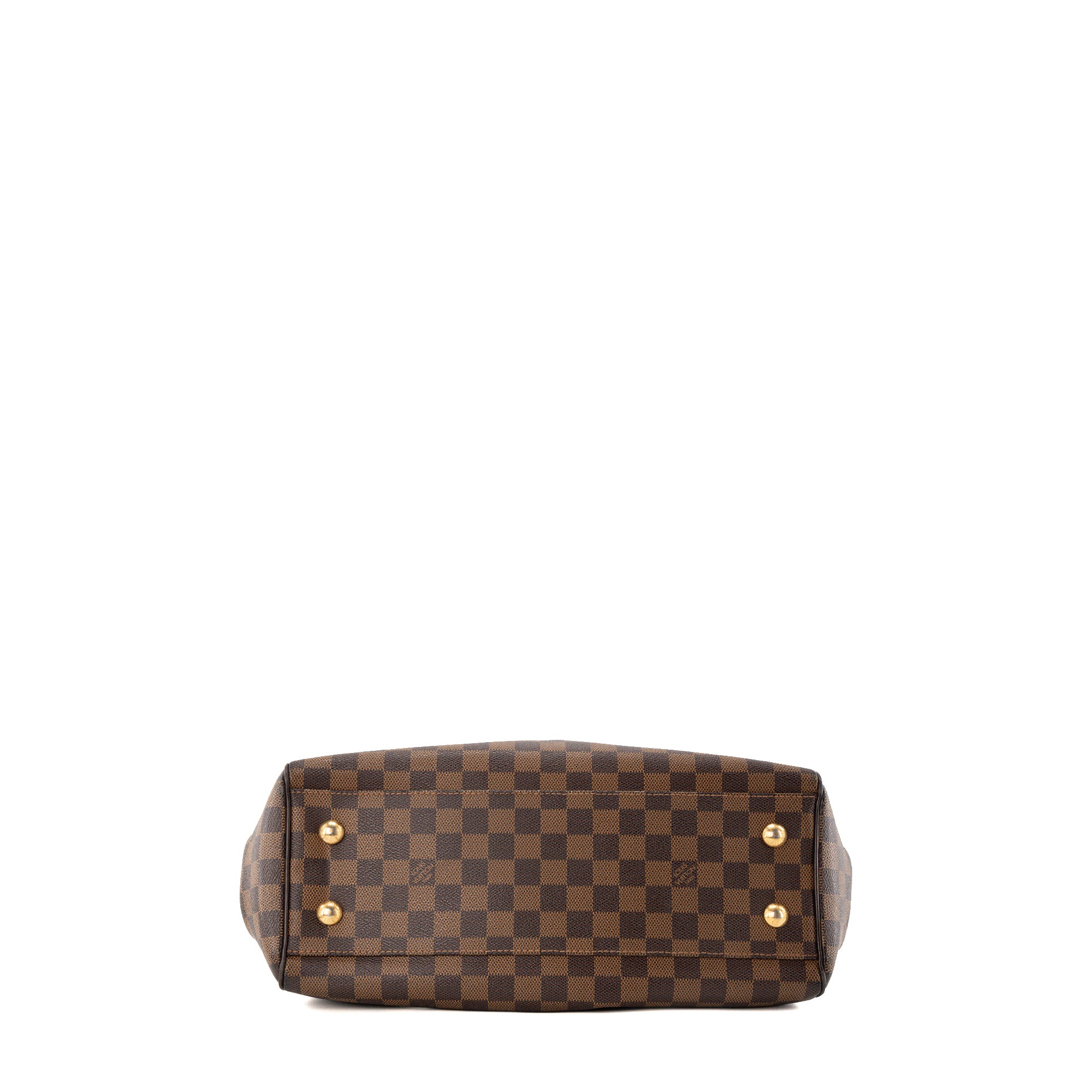 LOUIS VUITTON - Sac à bandoulière Trevi PM Louis Vuitton en toile damier ébène