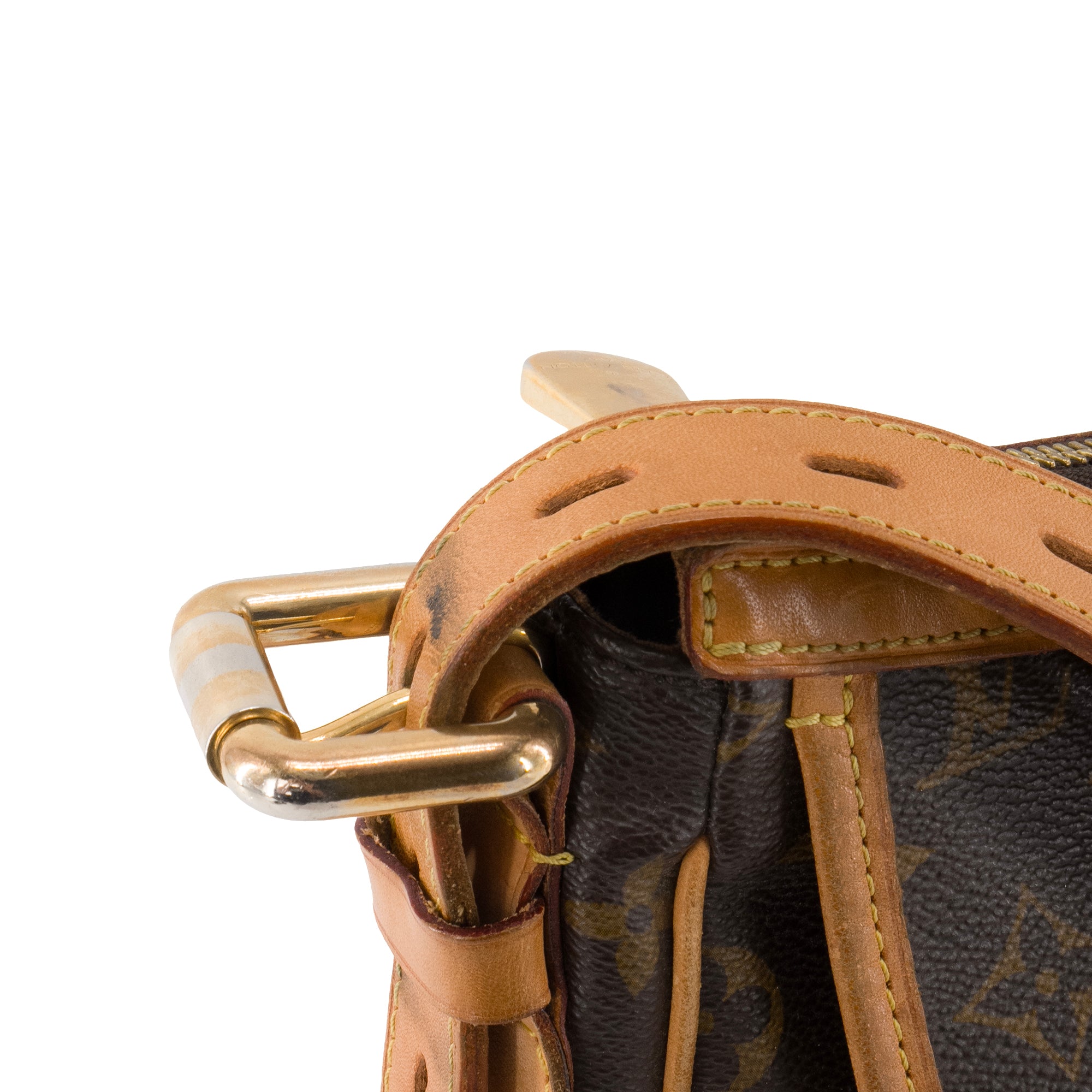 LOUIS VUITTON - Sac à bandoulière Tulum Louis Vuitton en toile enduite monogrammée