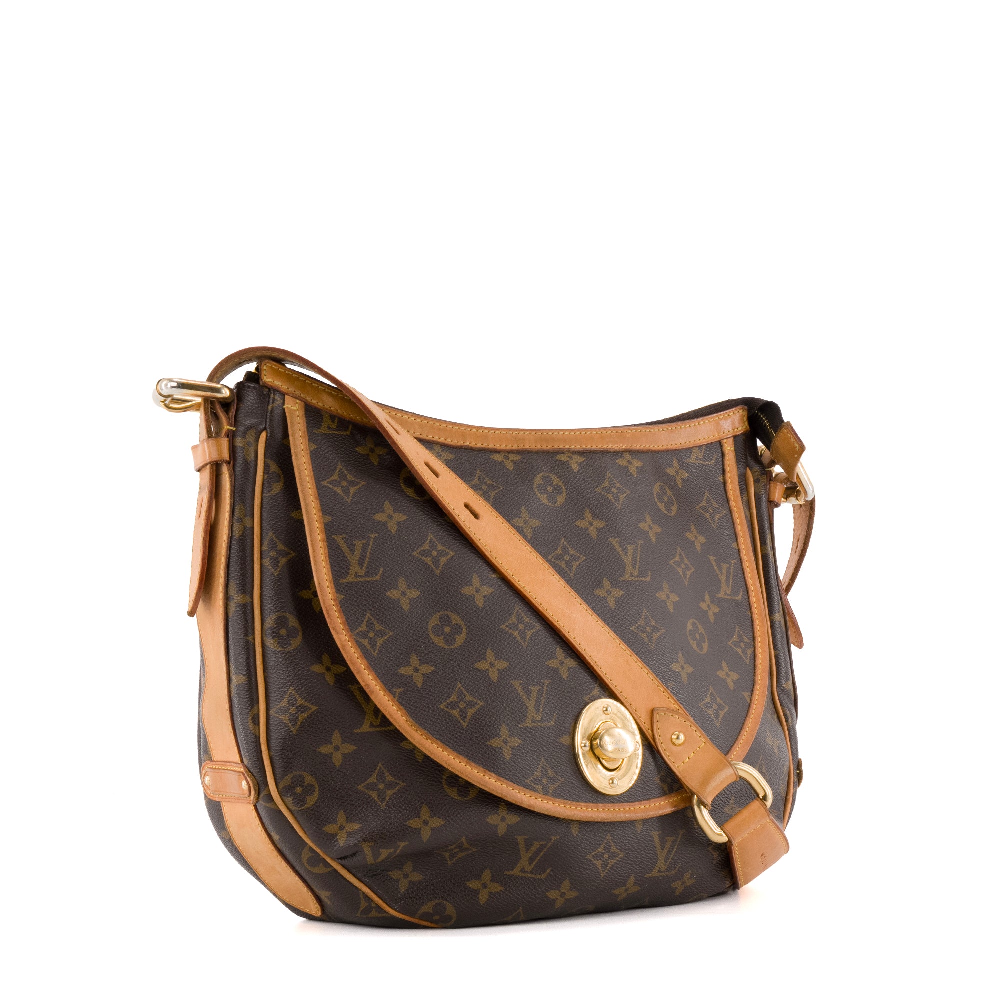 LOUIS VUITTON - Sac à bandoulière Tulum Louis Vuitton en toile enduite monogrammée