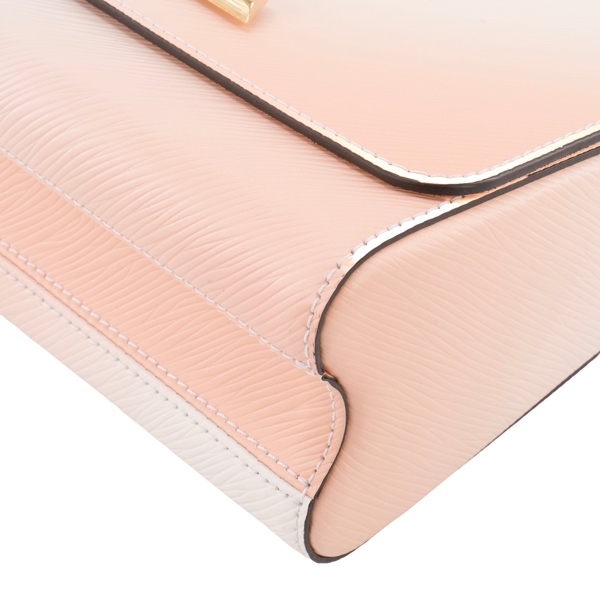 LOUIS VUITTON - Sac à bandoulière Twist MM By The Pool Louis Vuitton en cuir épi rose édition limitée