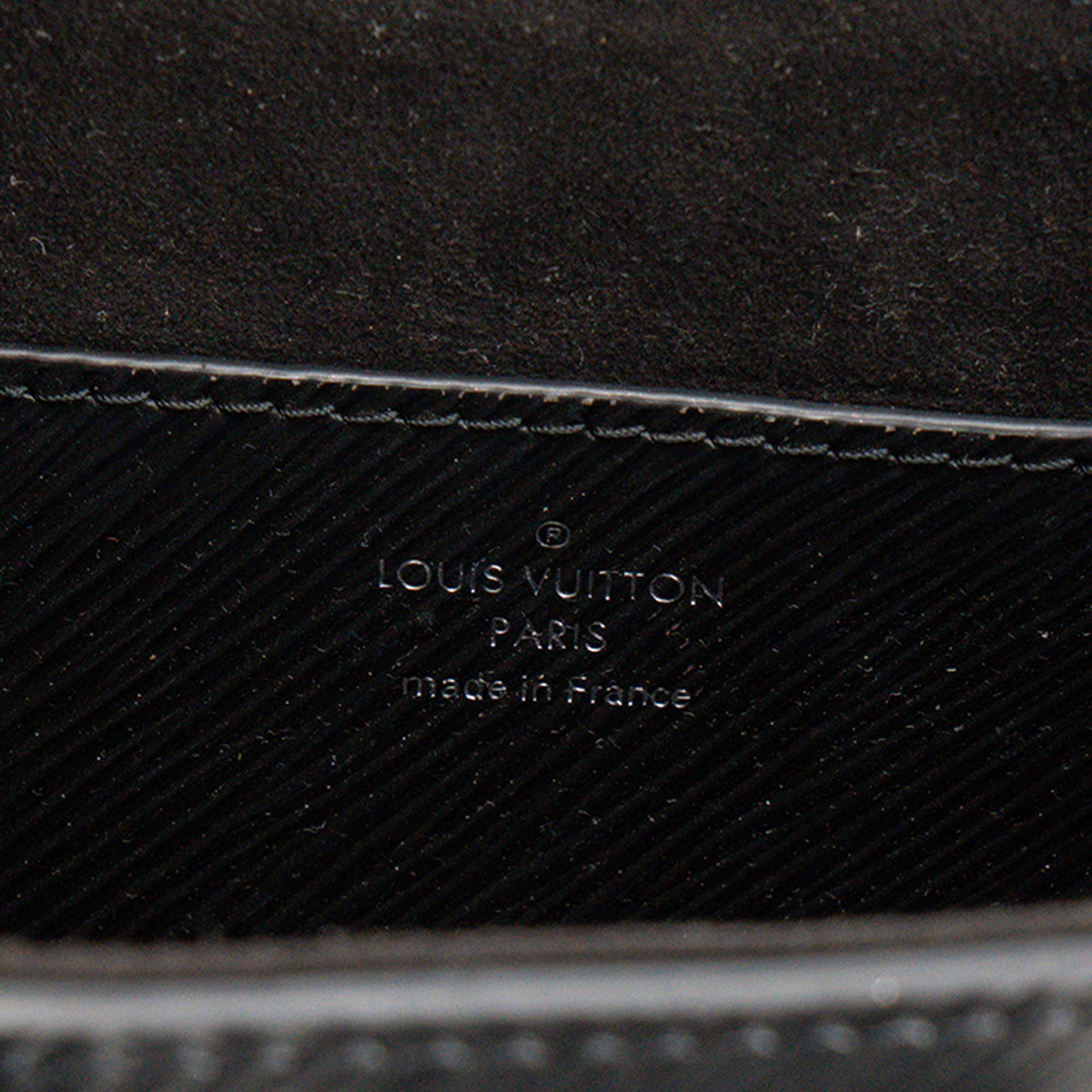 LOUIS VUITTON - Sac à bandoulière Twist PM Louis Vuitton en cuir épi noir