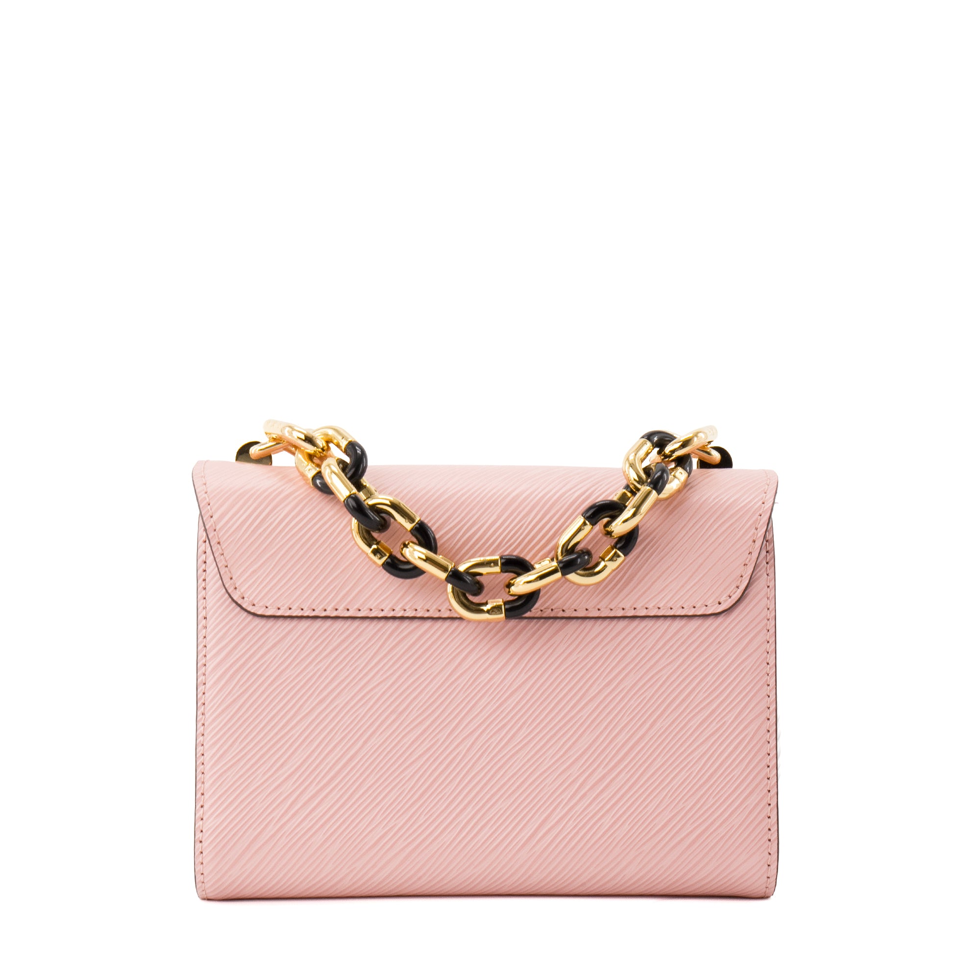 LOUIS VUITTON - Sac à bandoulière Twist PM Louis Vuitton en cuir épi rose édition limitée