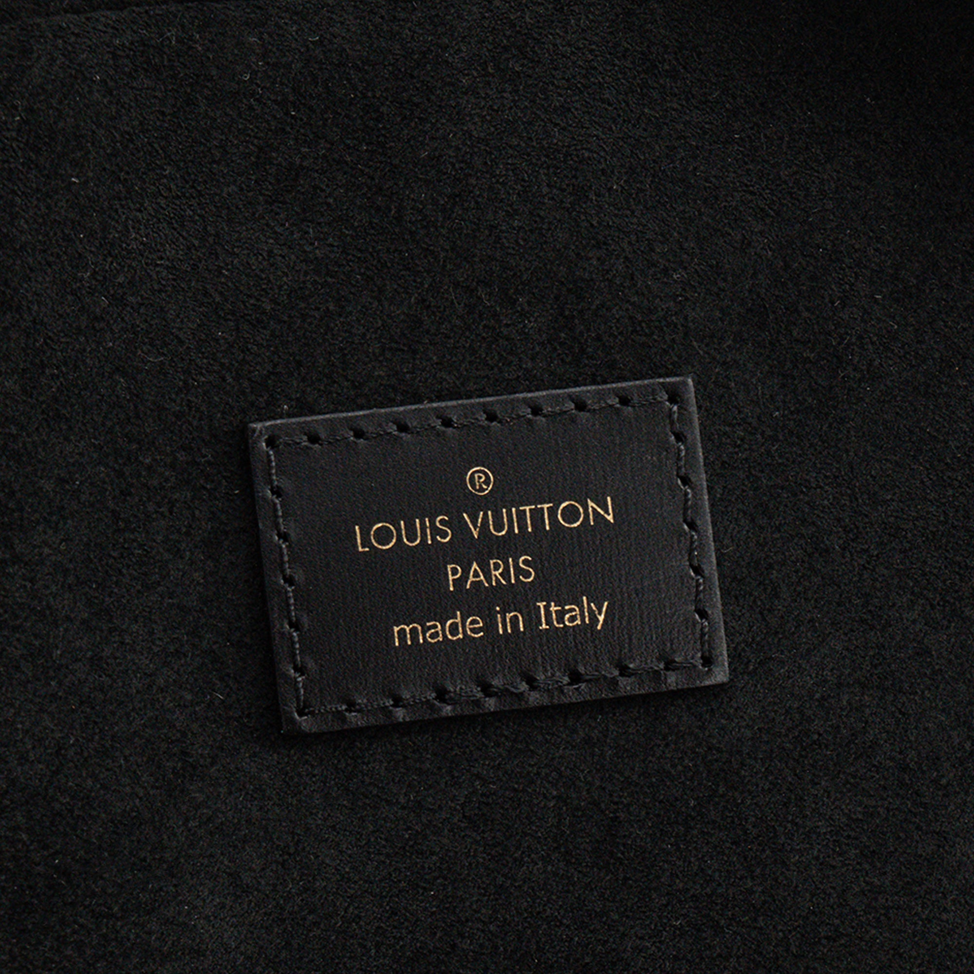 LOUIS VUITTON - Sac à bandoulière Vanity PM Louis Vuitton en toile enduite monogrammée reverse