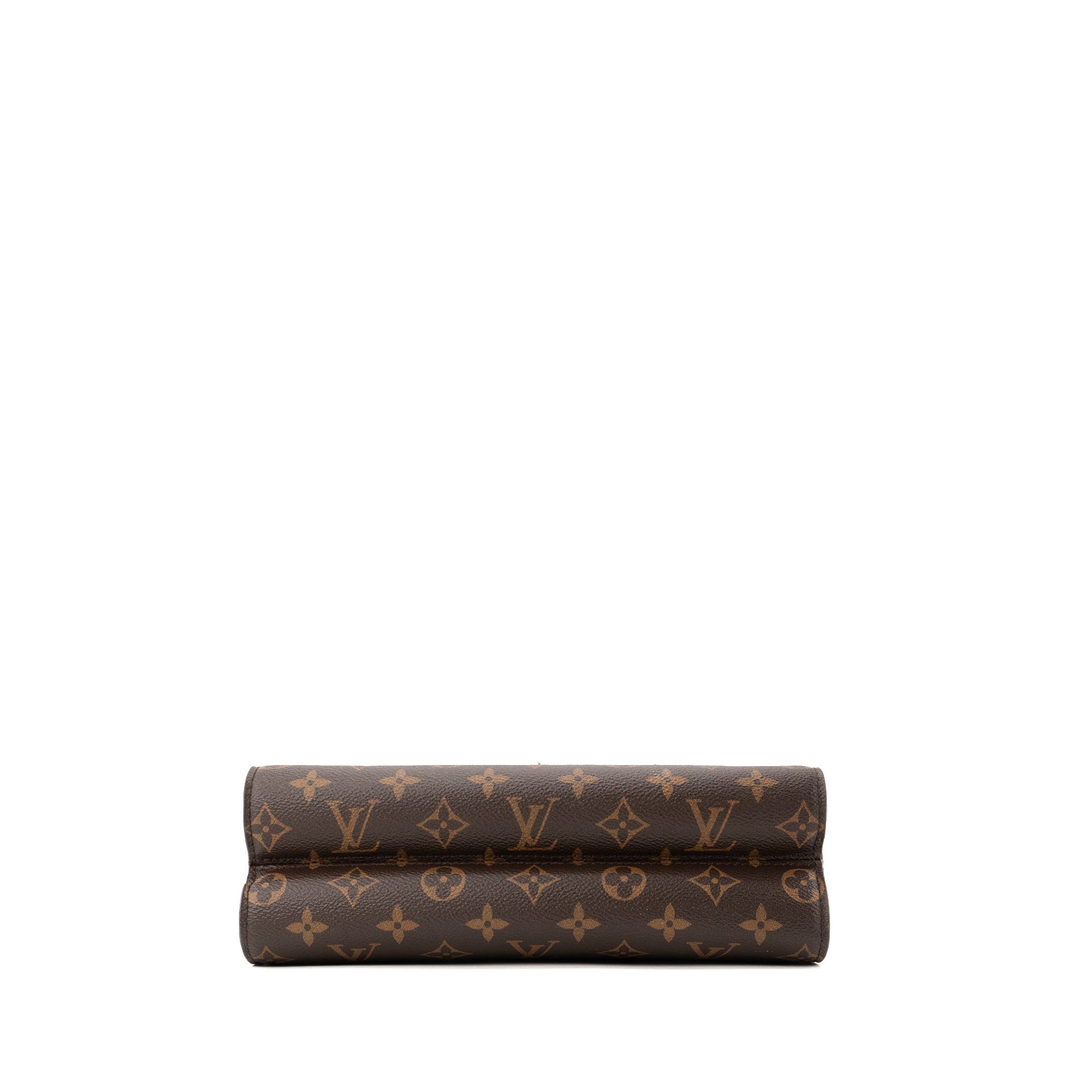LOUIS VUITTON - Sac à bandoulière Victoire Louis Vuitton en toile enduite monogrammée et cuir grainé noir