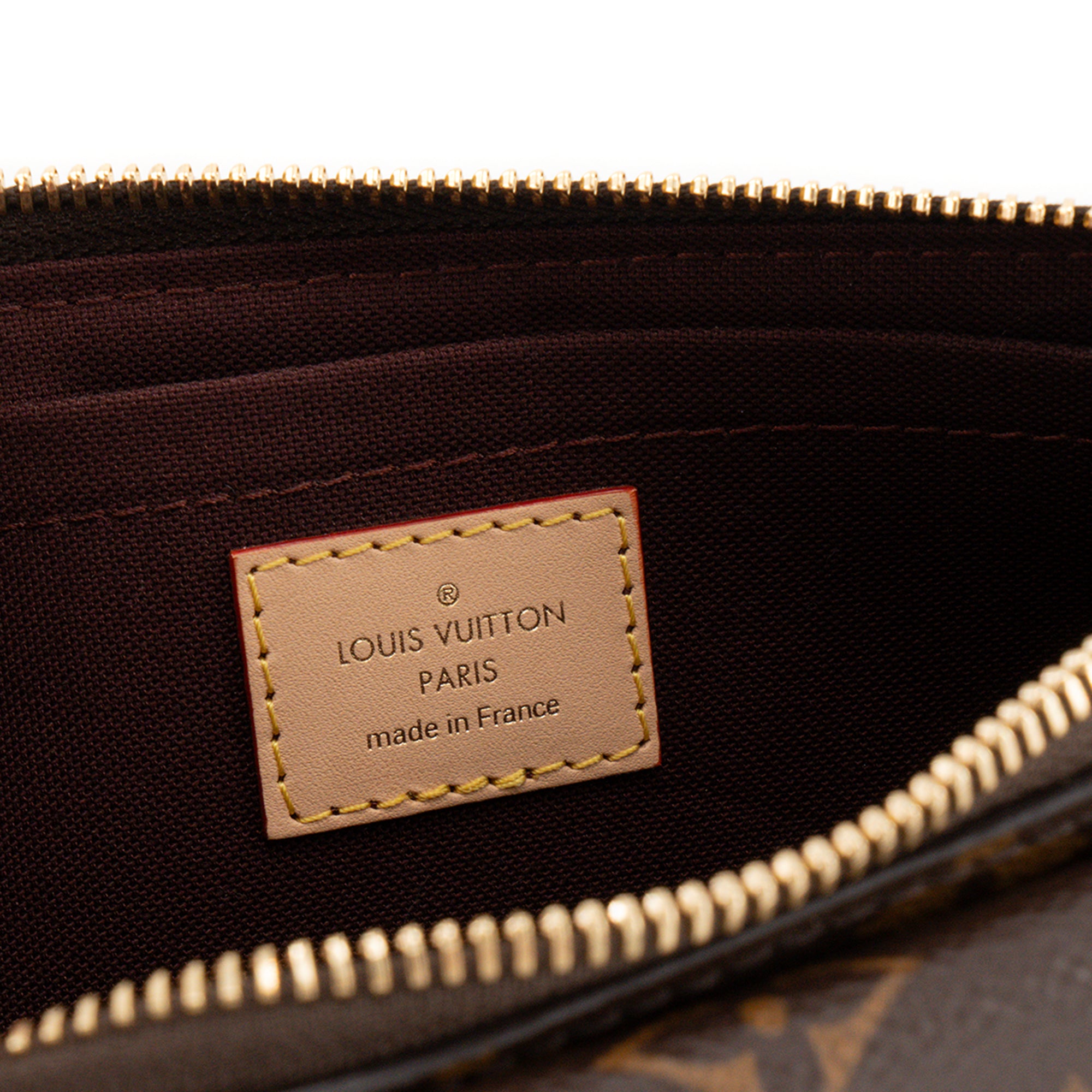 LOUIS VUITTON - Sac à bandoulière Vivacité Louis Vuitton en toile enduite monogrammée