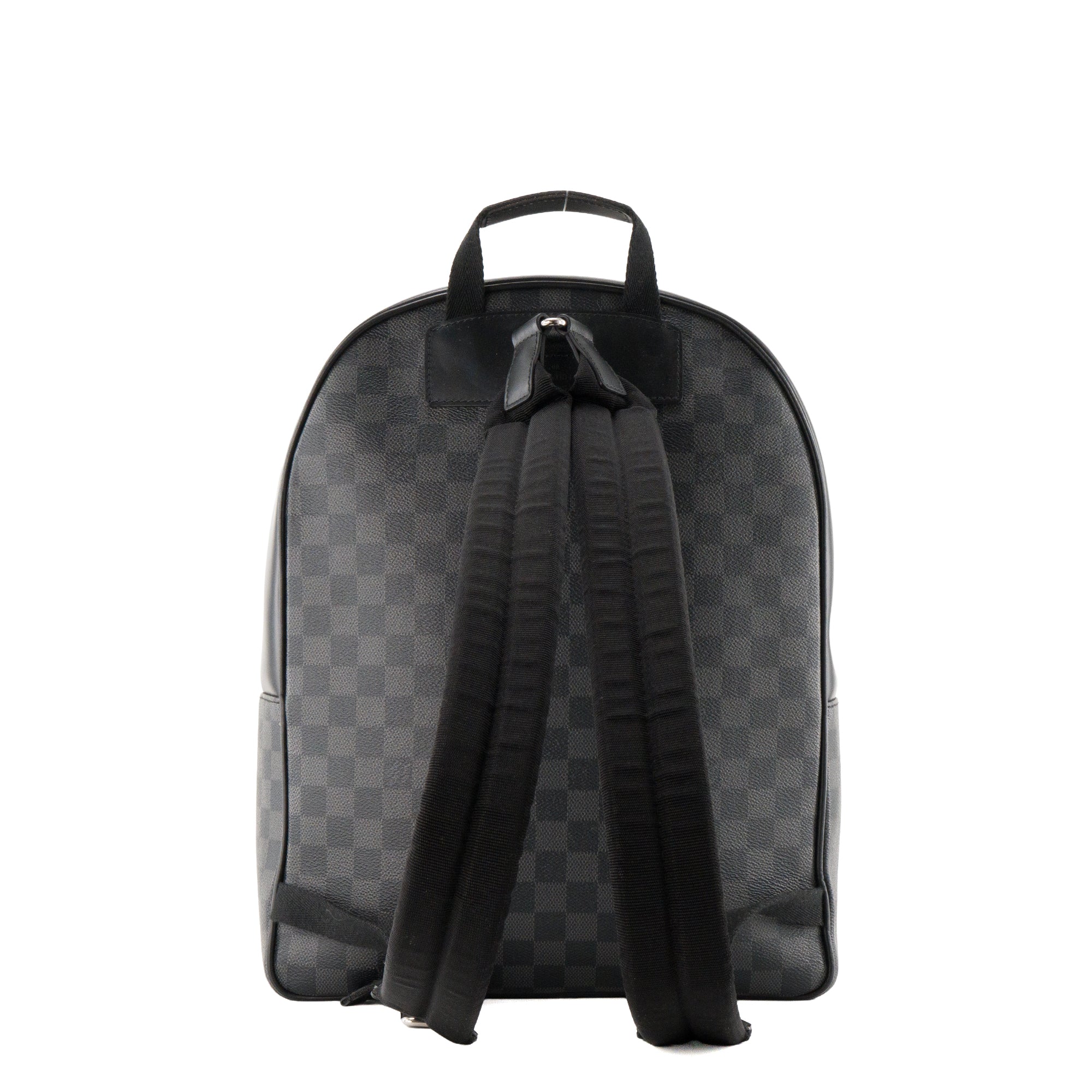 LOUIS VUITTON - Sac à dos Josh Louis Vuitton en toile enduite damier graphite
