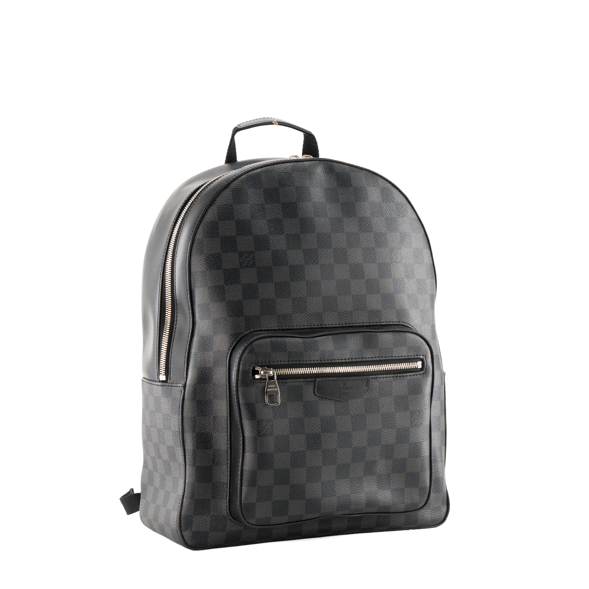 LOUIS VUITTON - Sac à dos Josh Louis Vuitton en toile enduite damier graphite