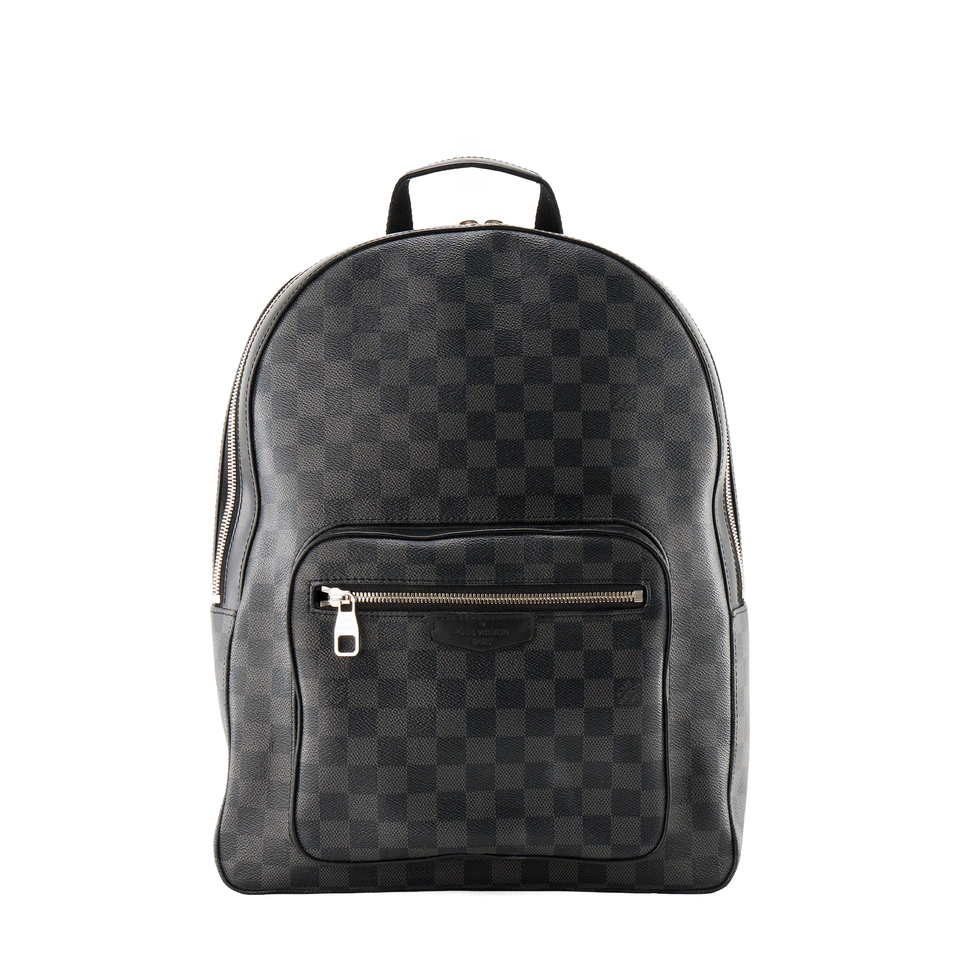 LOUIS VUITTON - Sac à dos Josh Louis Vuitton en toile enduite damier graphite