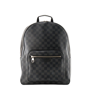 LOUIS VUITTON - Sac à dos Josh Louis Vuitton en toile enduite damier graphite
