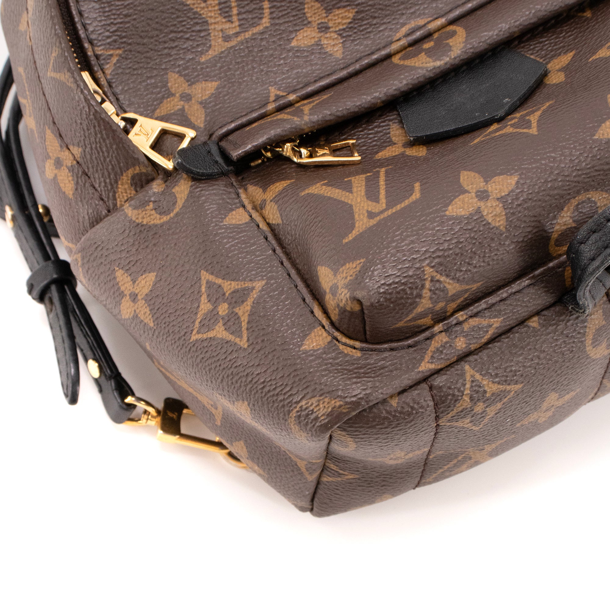 LOUIS VUITTON - Sac à dos Palm Springs Mini Louis Vuitton en toile enduite monogrammée