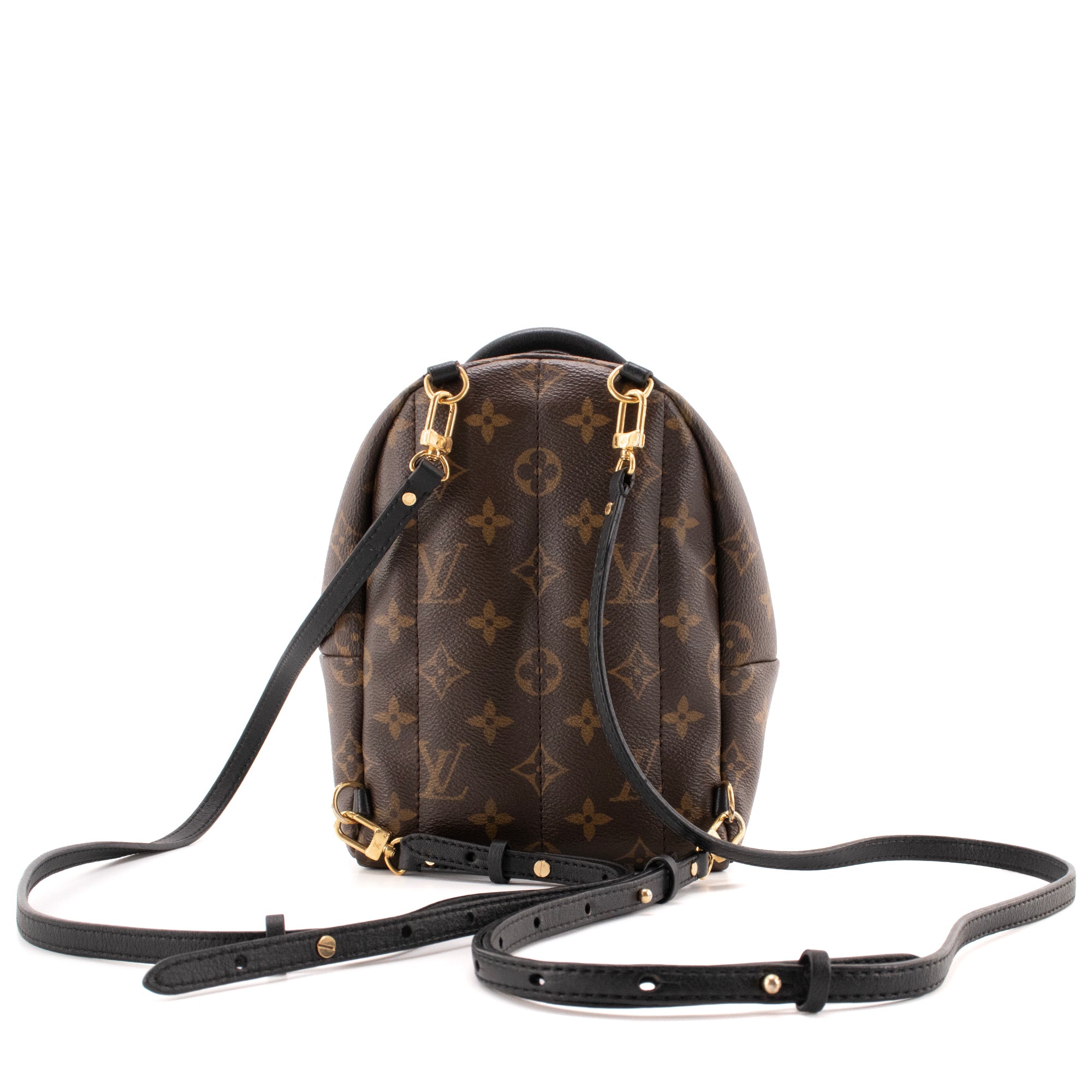 LOUIS VUITTON - Sac à dos Palm Springs Mini Louis Vuitton en toile enduite monogrammée