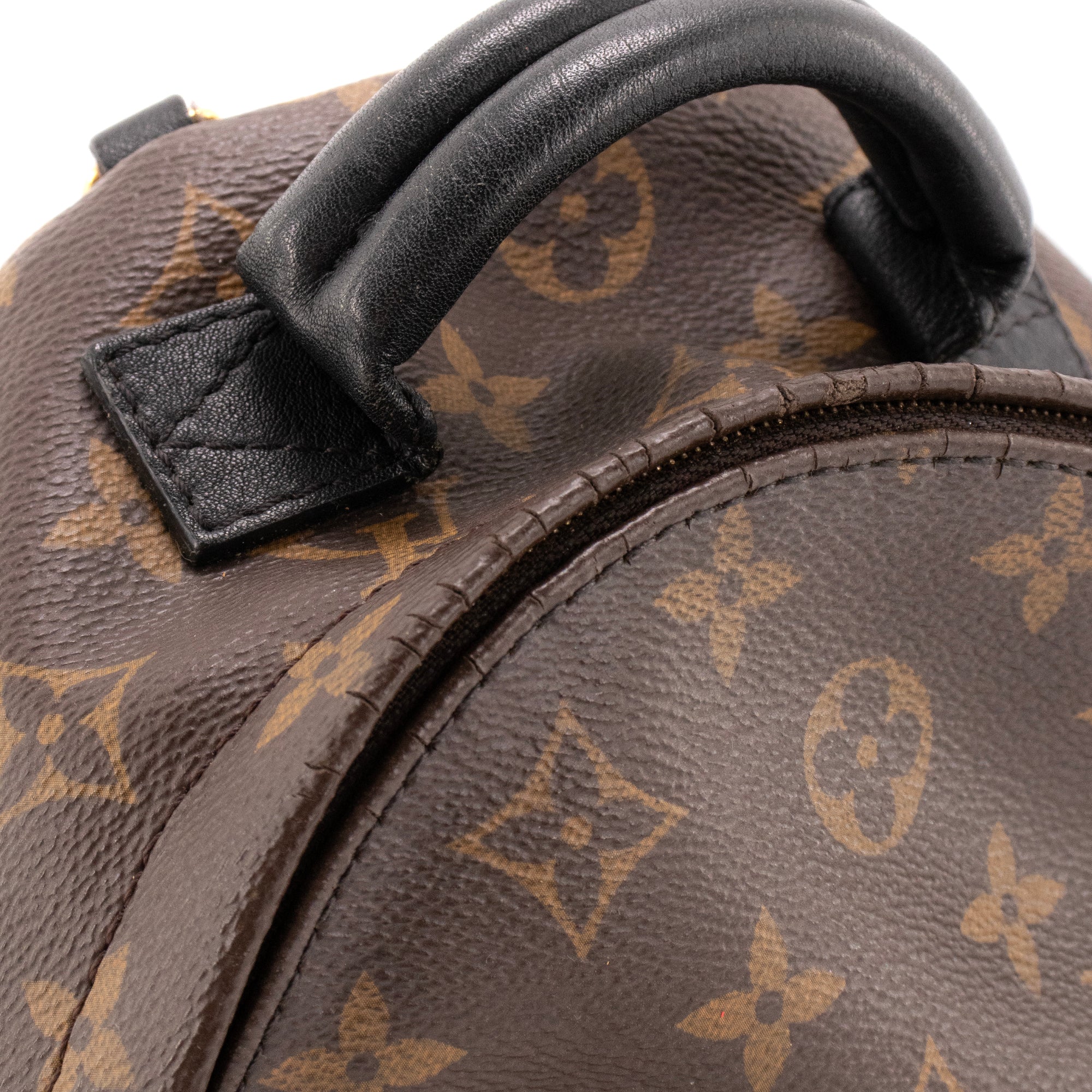 LOUIS VUITTON - Sac à dos Palm Springs Mini Louis Vuitton en toile enduite monogrammée