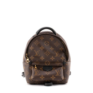 LOUIS VUITTON - Palm Springs Mini Louis Vuitton backpack in monogrammed coated canvas