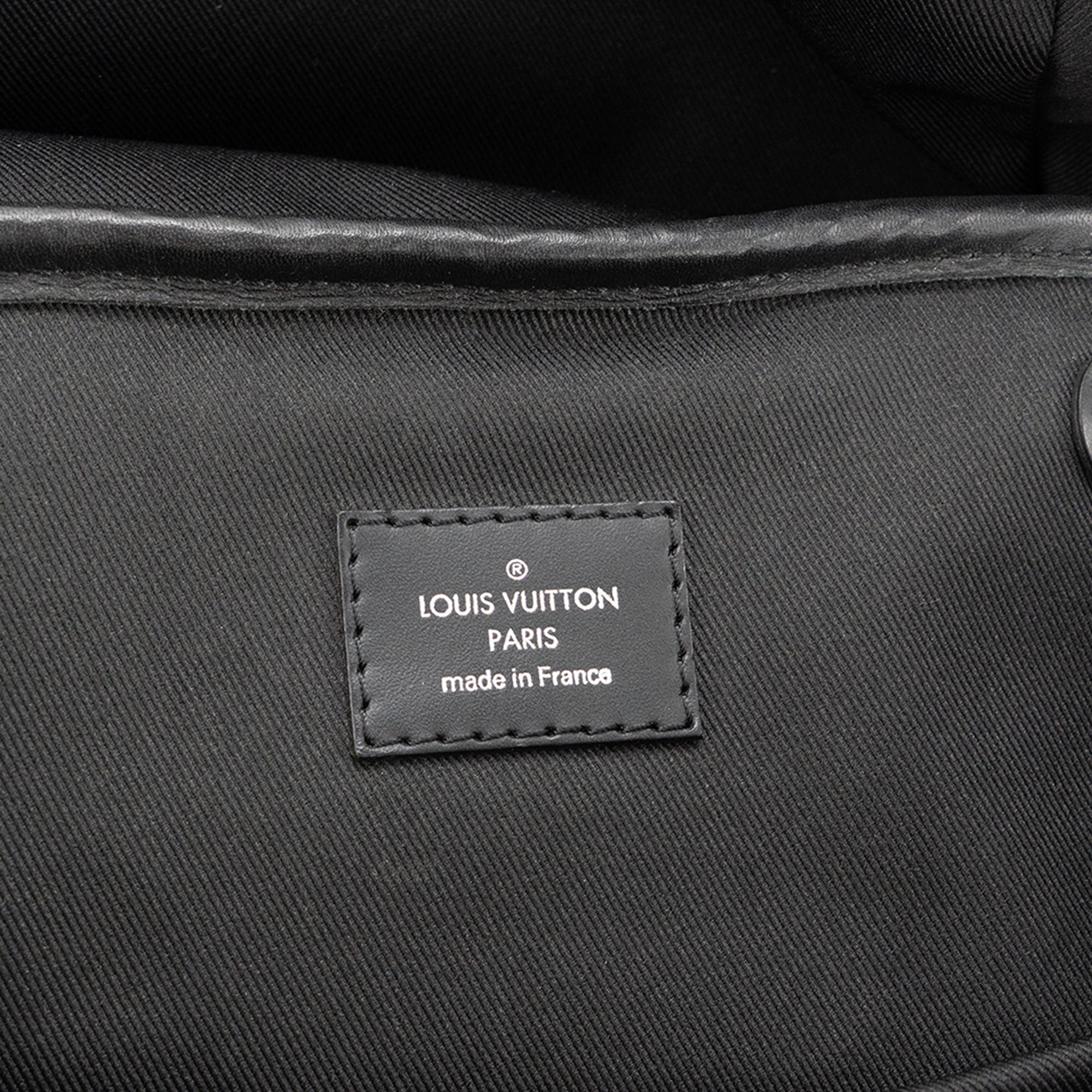 LOUIS VUITTON - Sac à dos Zack Louis Vuitton en toile damier graphite