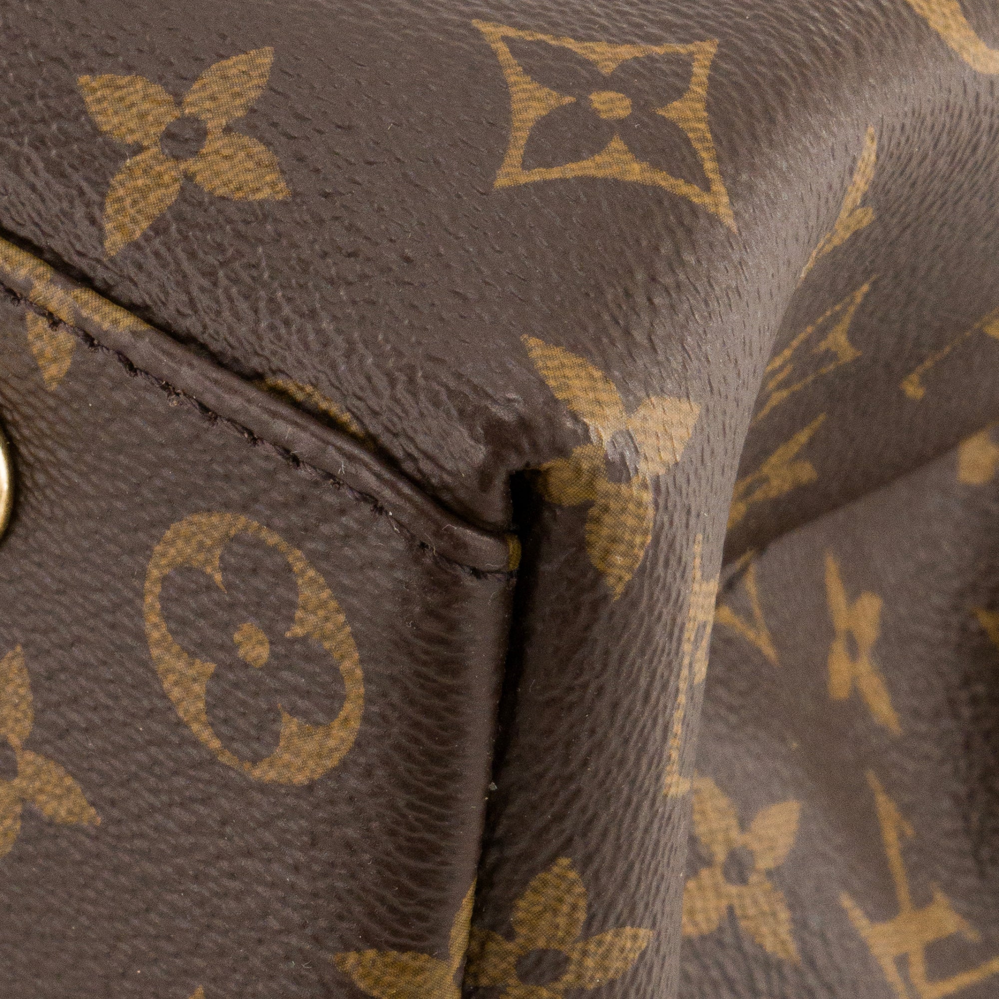 LOUIS VUITTON - Sac à épaule Again Louis Vuitton en toile enduite monogrammée