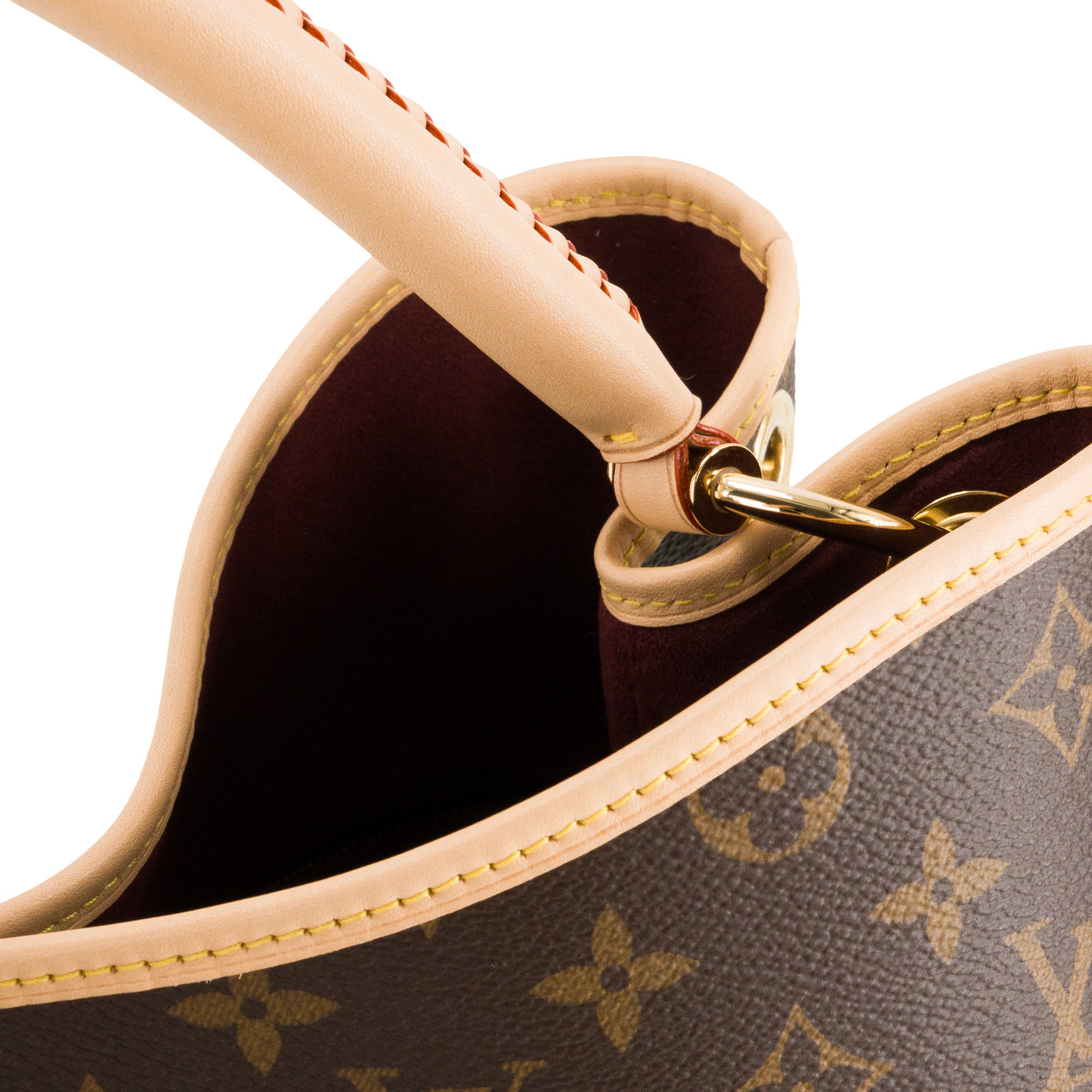 LOUIS VUITTON - Sac à épaule Again Louis Vuitton en toile enduite monogrammée