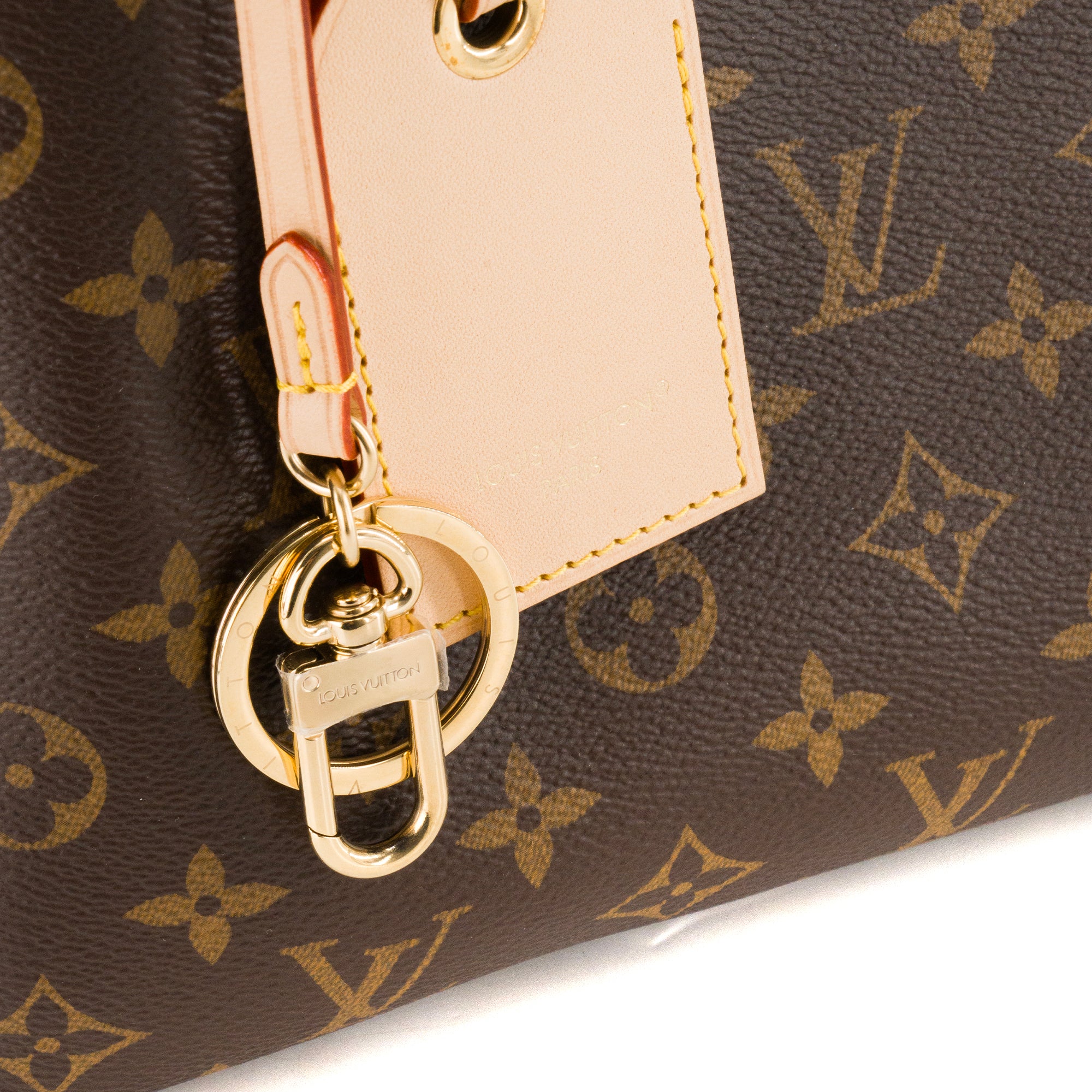 LOUIS VUITTON - Sac à épaule Again Louis Vuitton en toile enduite monogrammée