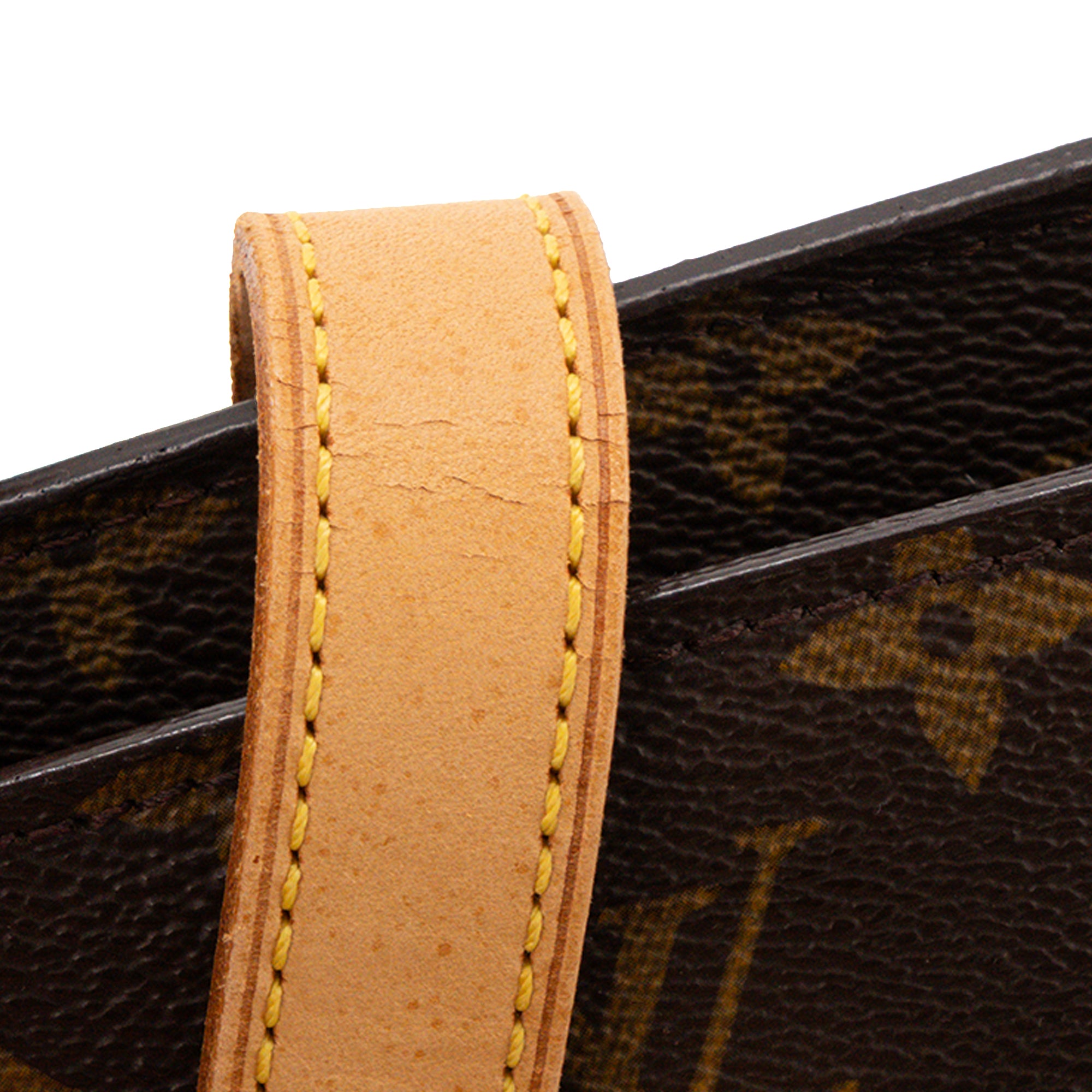 LOUIS VUITTON - Sac à épaule Babylone Louis Vuitton en toile enduite monogrammee vintage