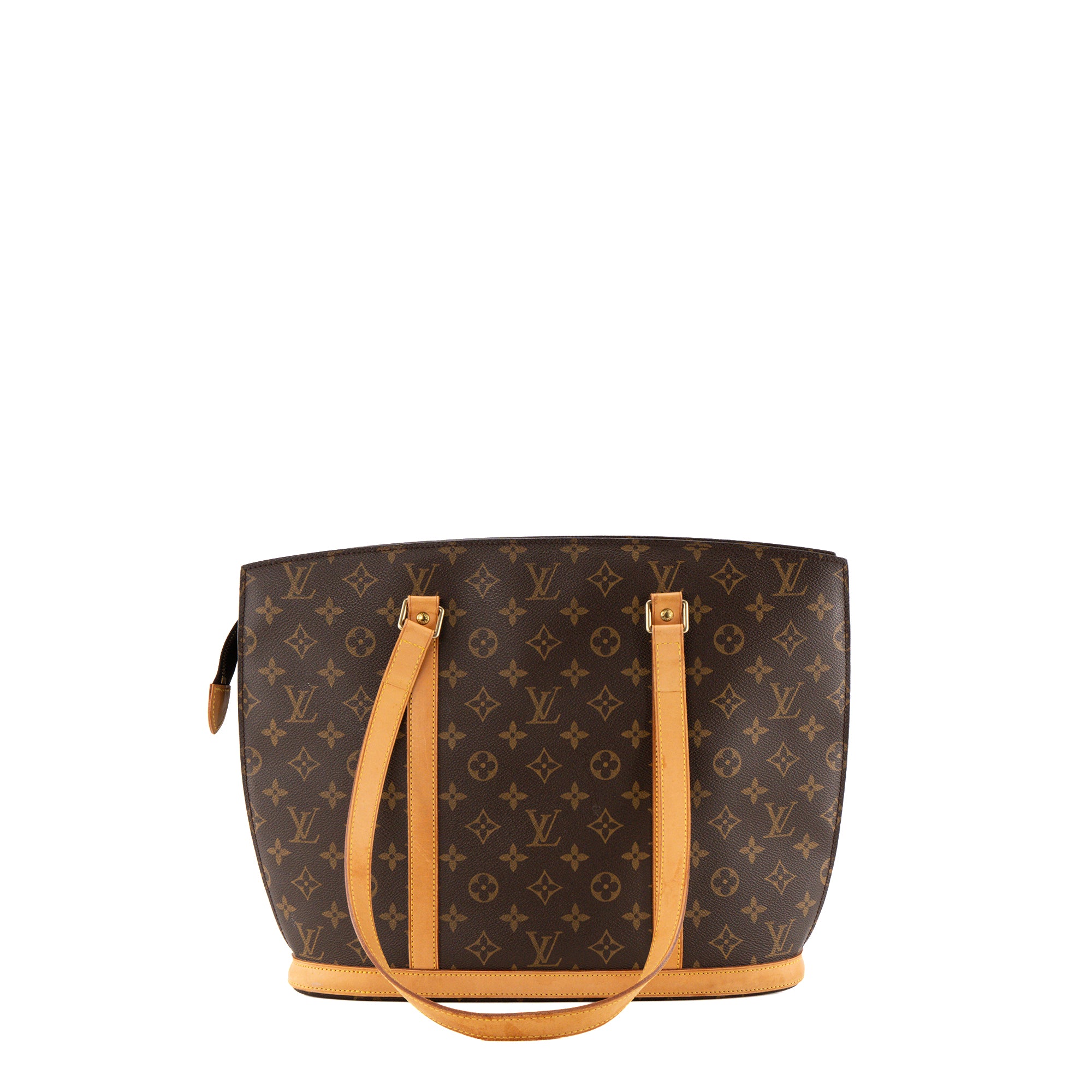 LOUIS VUITTON - Sac à épaule Babylone Louis Vuitton en toile enduite monogrammee vintage