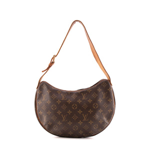 LOUIS VUITTON - Louis Vuitton Croissant Shoulder Bag in Vintage Monogrammed Coated Canvas