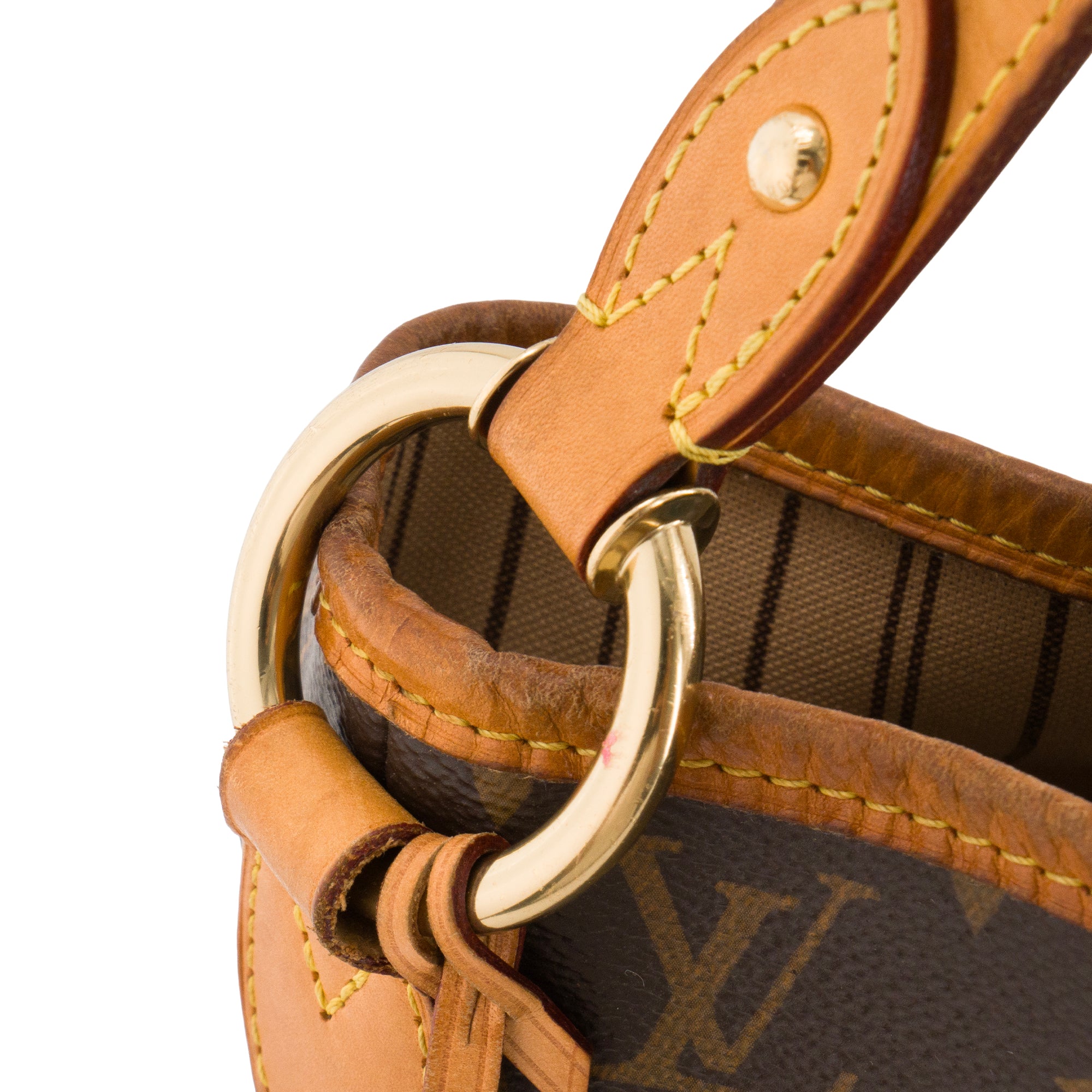 LOUIS VUITTON - Sac à épaule Delightful PM Louis Vuitton en toile enduite monogrammée