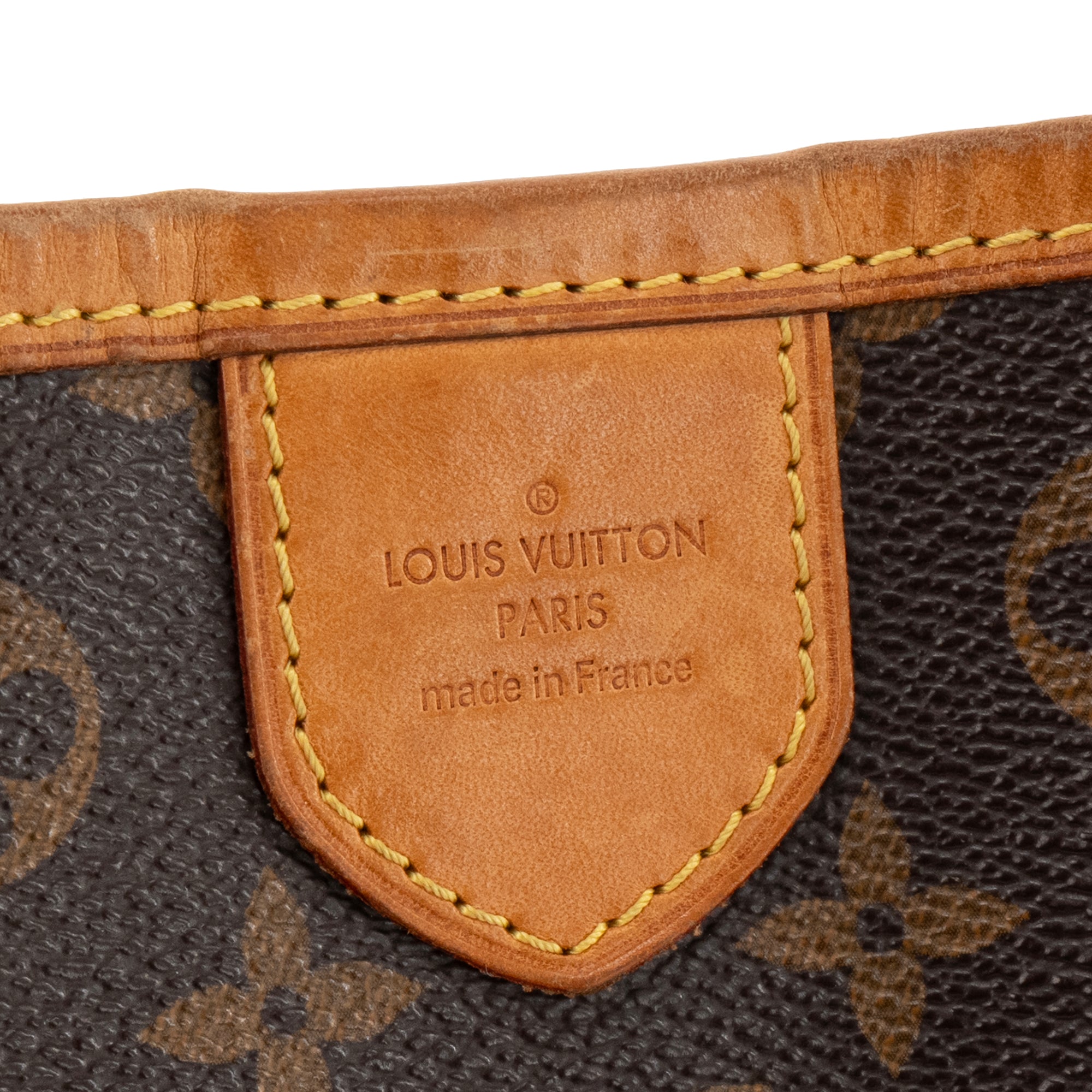 LOUIS VUITTON - Sac à épaule Delightful PM Louis Vuitton en toile enduite monogrammée