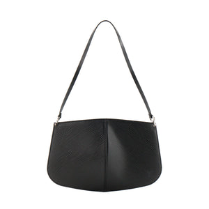 LOUIS VUITTON - Sac à épaule Demi Lune Louis Vuitton en cuir épi noir