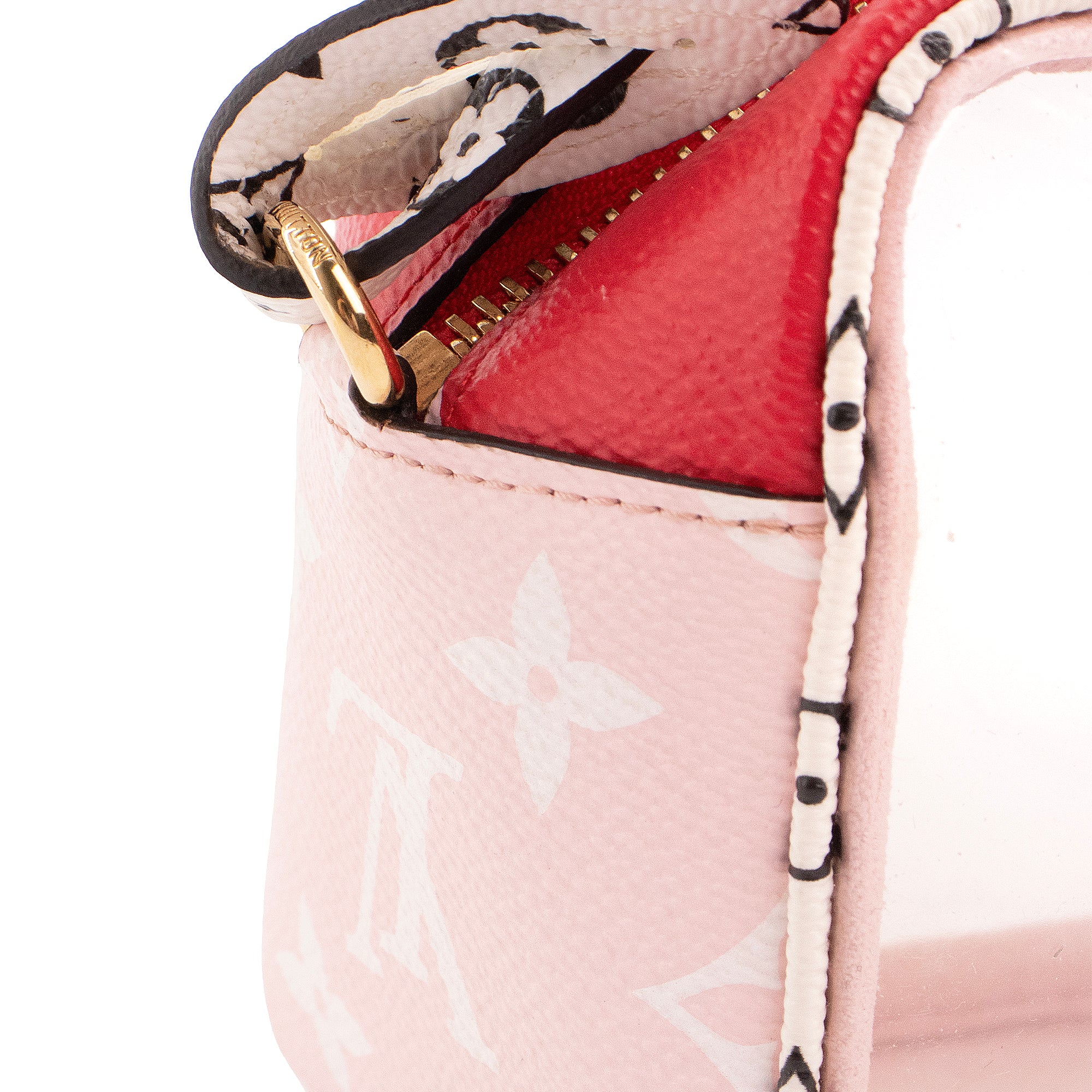 LOUIS VUITTON - Sac à épaule Giant Beach Pouch Louis Vuitton en pvc et toile enduite