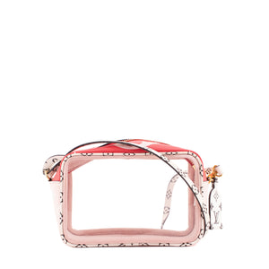 LOUIS VUITTON - Sac à épaule Giant Beach Pouch Louis Vuitton en pvc et toile enduite