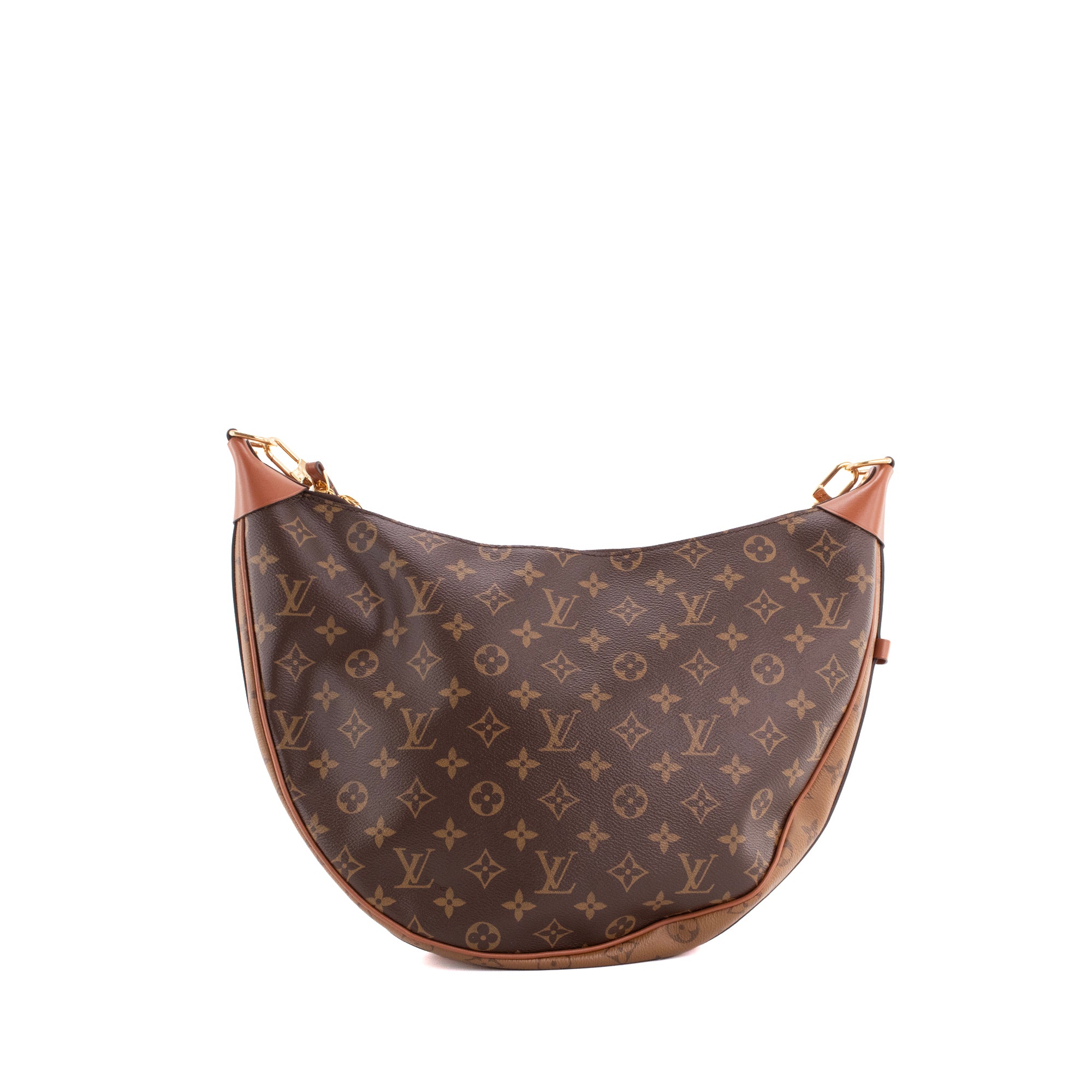 LOUIS VUITTON - Sac à épaule Hobo Loop Louis Vuitton en toile enduite monogrammée
