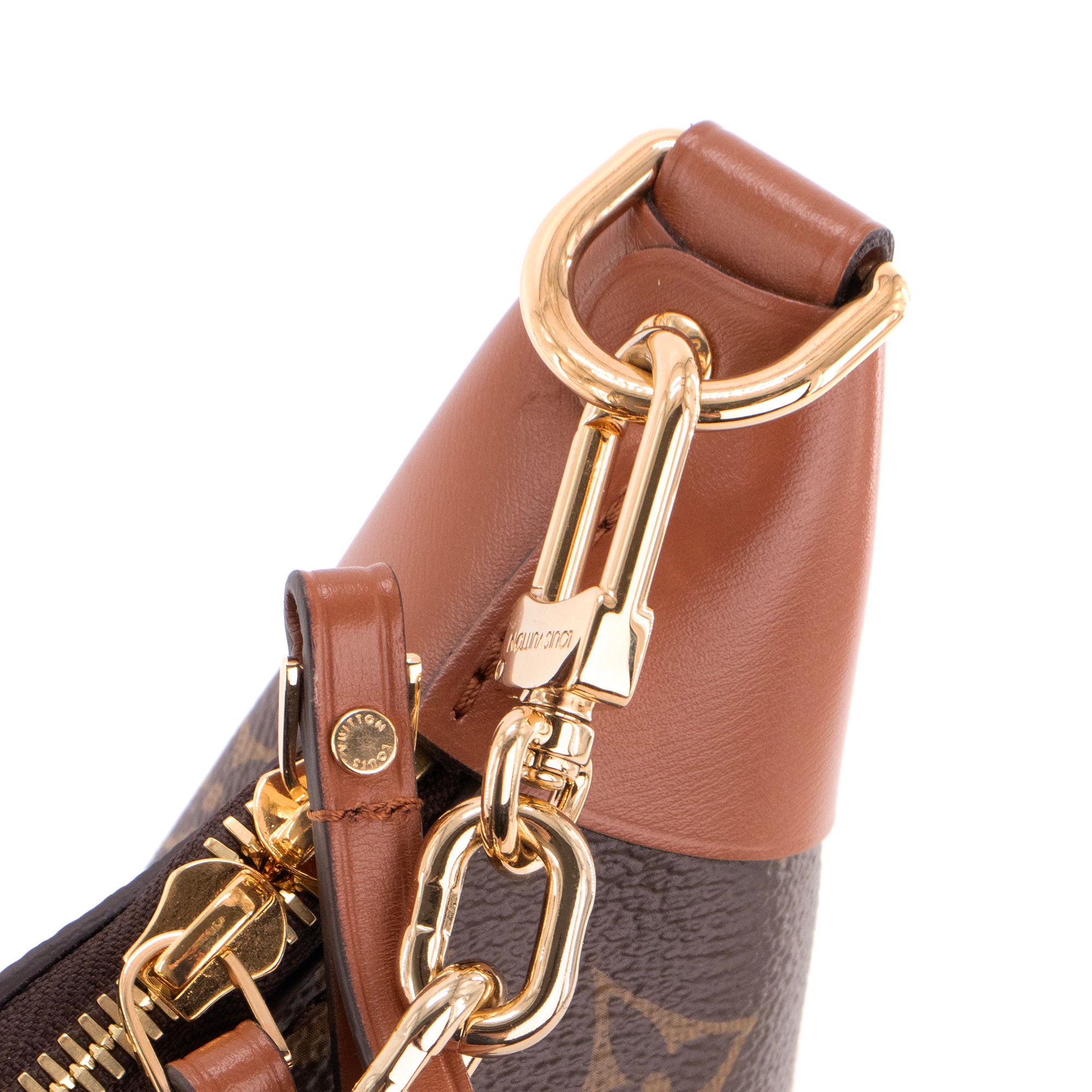LOUIS VUITTON - Sac à épaule Hobo Loop Louis Vuitton en toile enduite monogrammée