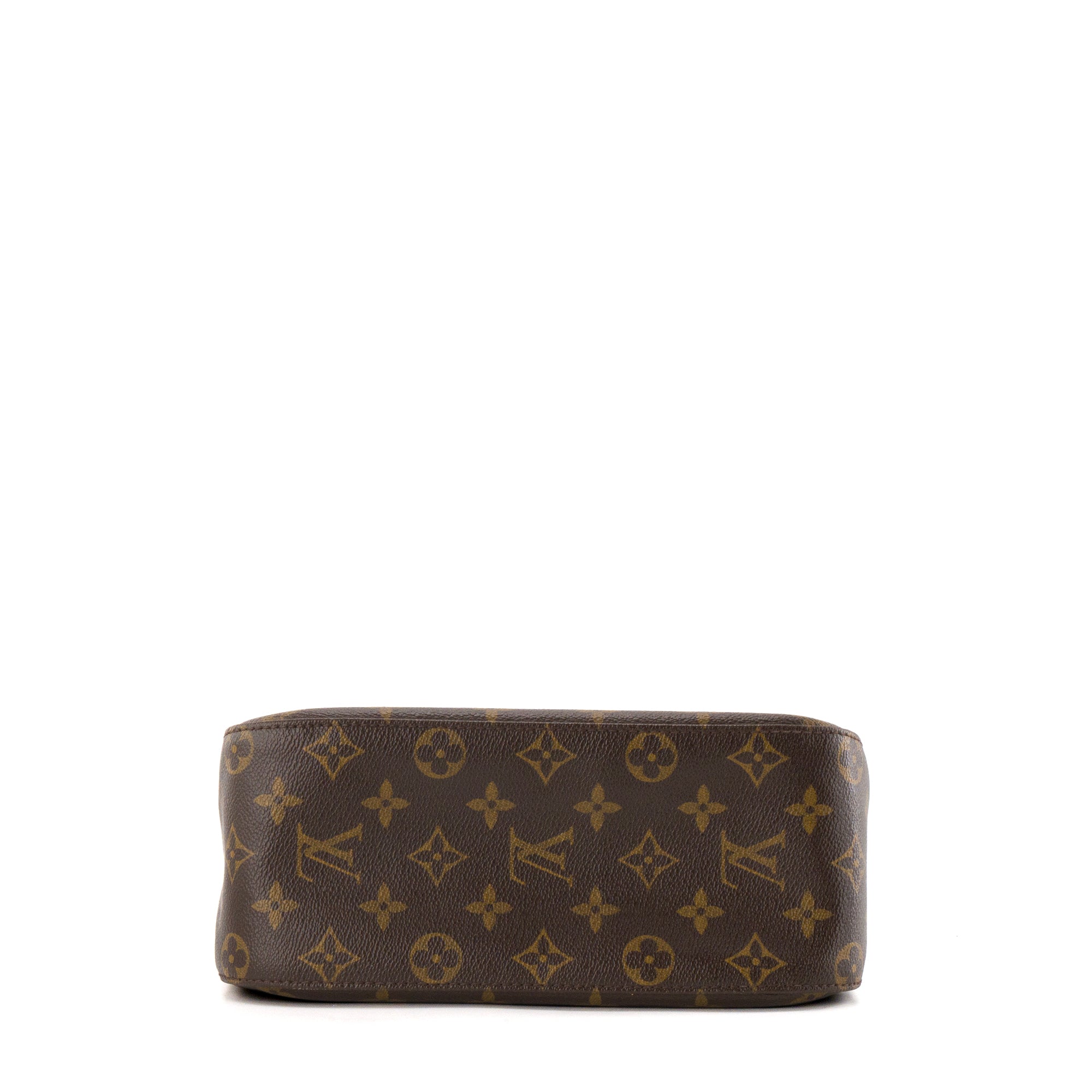 LOUIS VUITTON - Sac à épaule Looping Louis Vuitton en toile enduite vintage