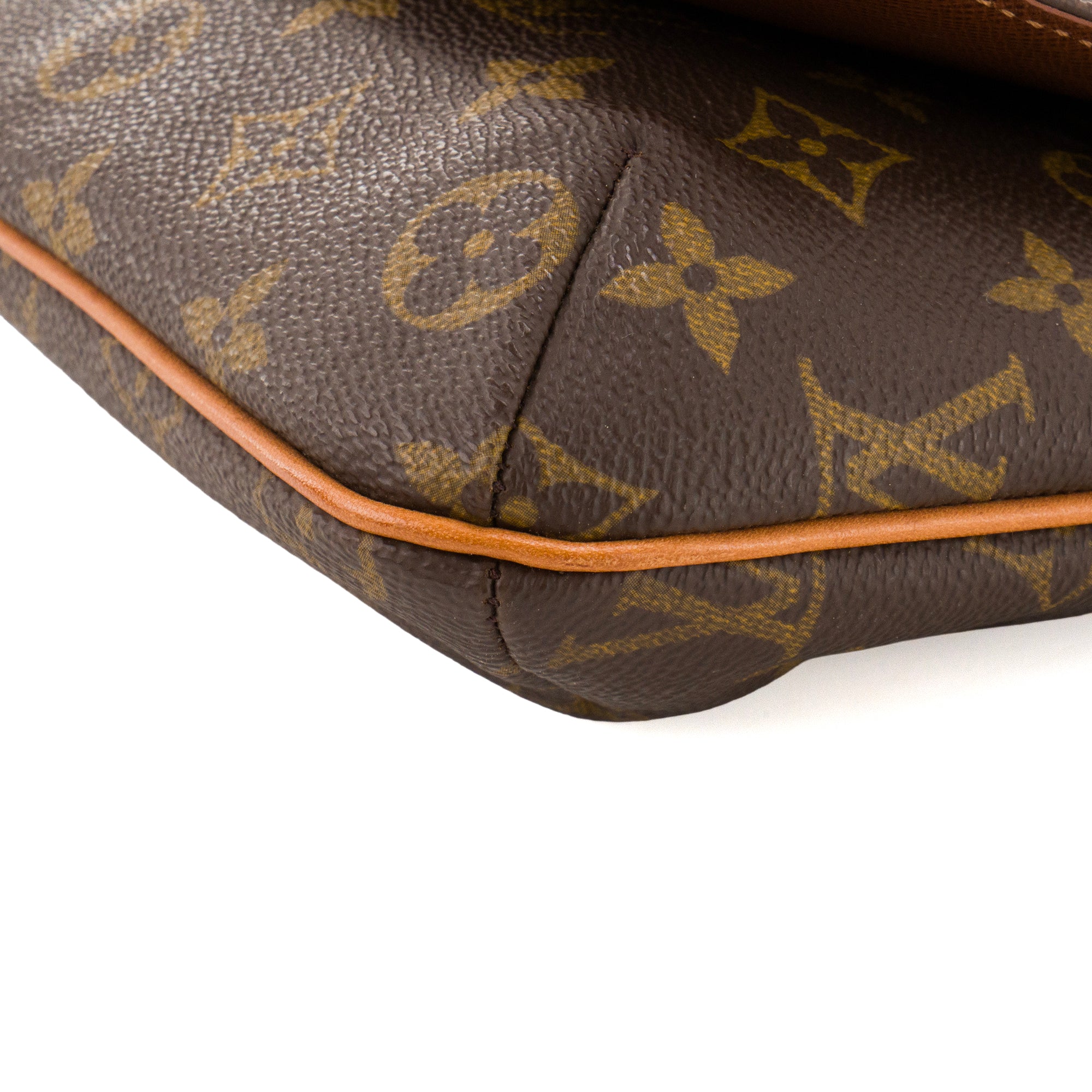 LOUIS VUITTON - Sac à épaule Musette Salsa Louis Vuitton en toile enduite monogrammée vintage