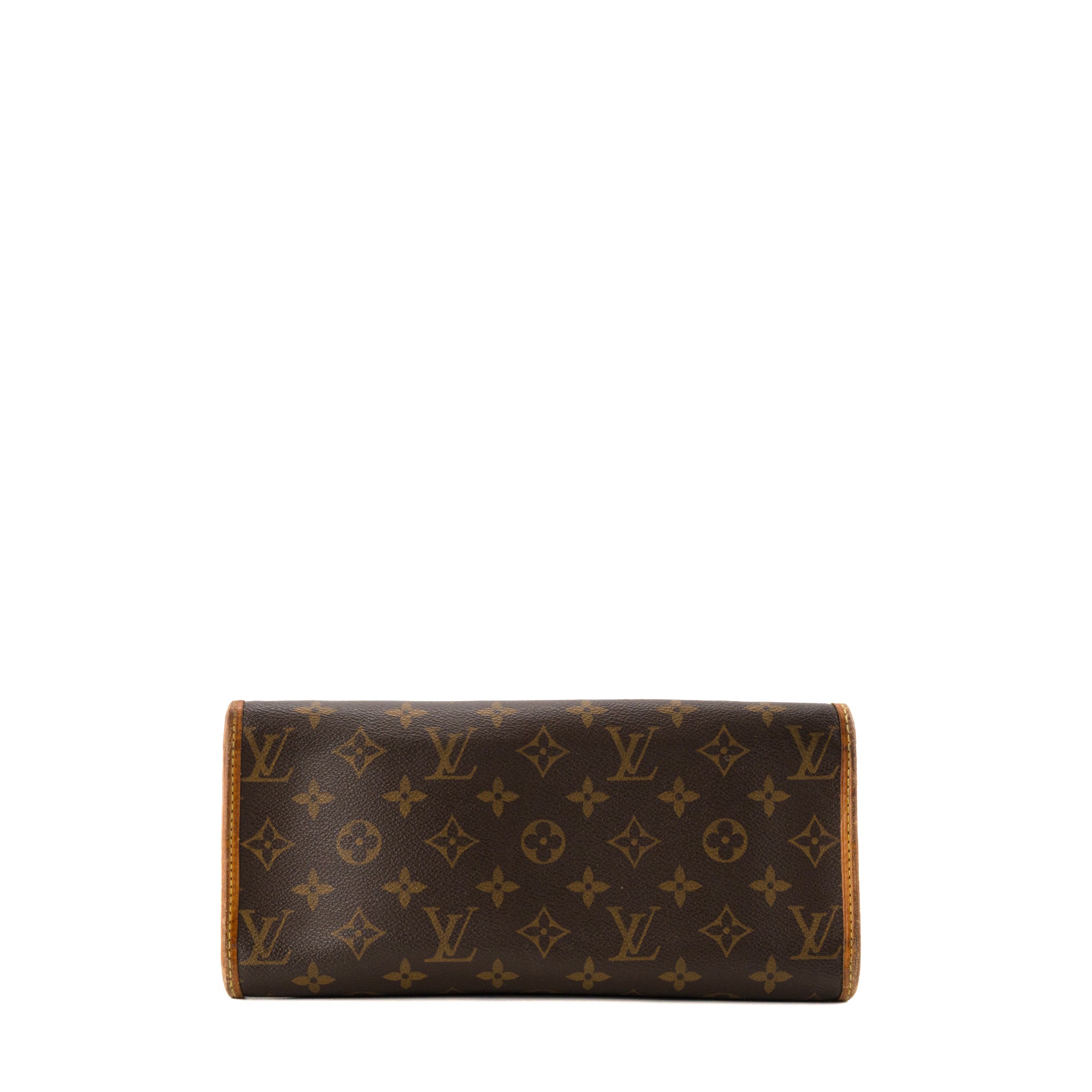 LOUIS VUITTON - Sac à épaule Popincourt Louis Vuitton en toile monogrammée marron