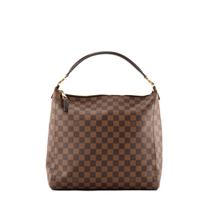 LOUIS VUITTON - Louis Vuitton Portobello Handbag in Damier Ebene coated canvas